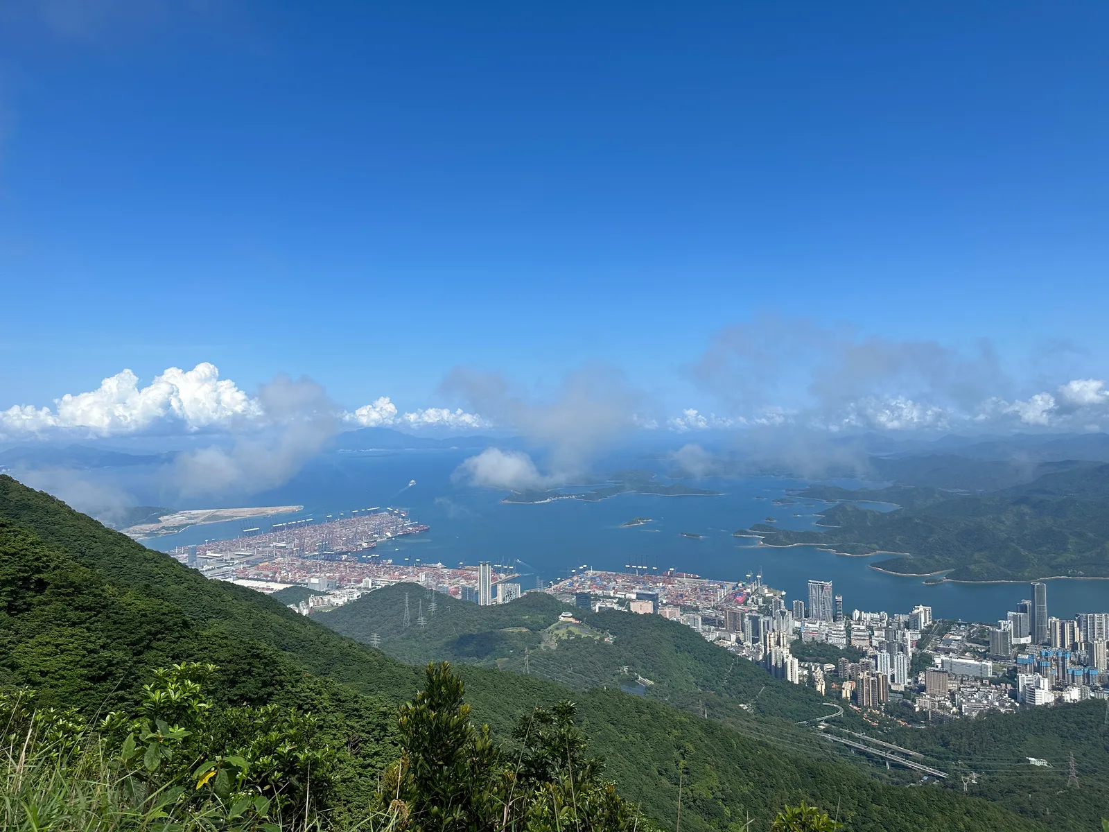 Main view at Wutong Mountain Shenzhen — travel photo