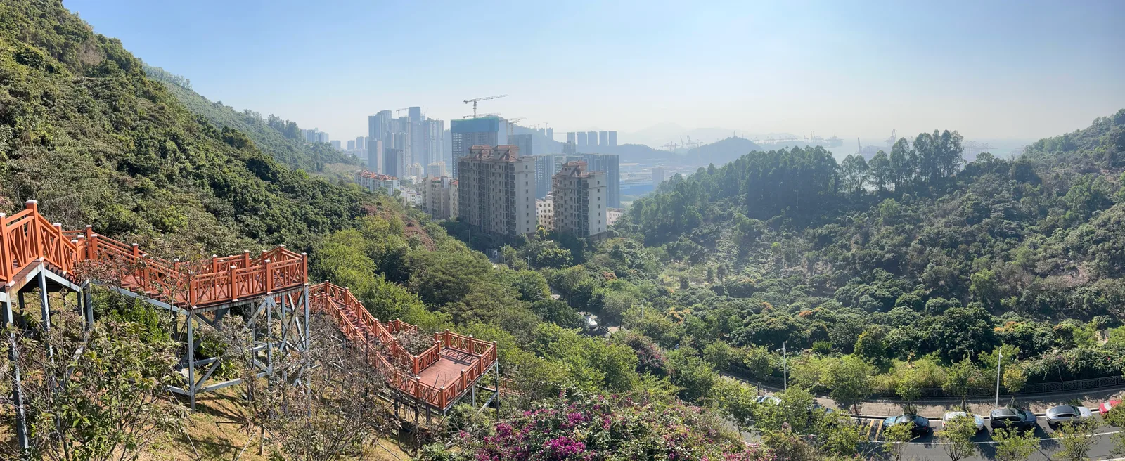 Interior at Xiaonanshan Park Shenzhen — travel photo