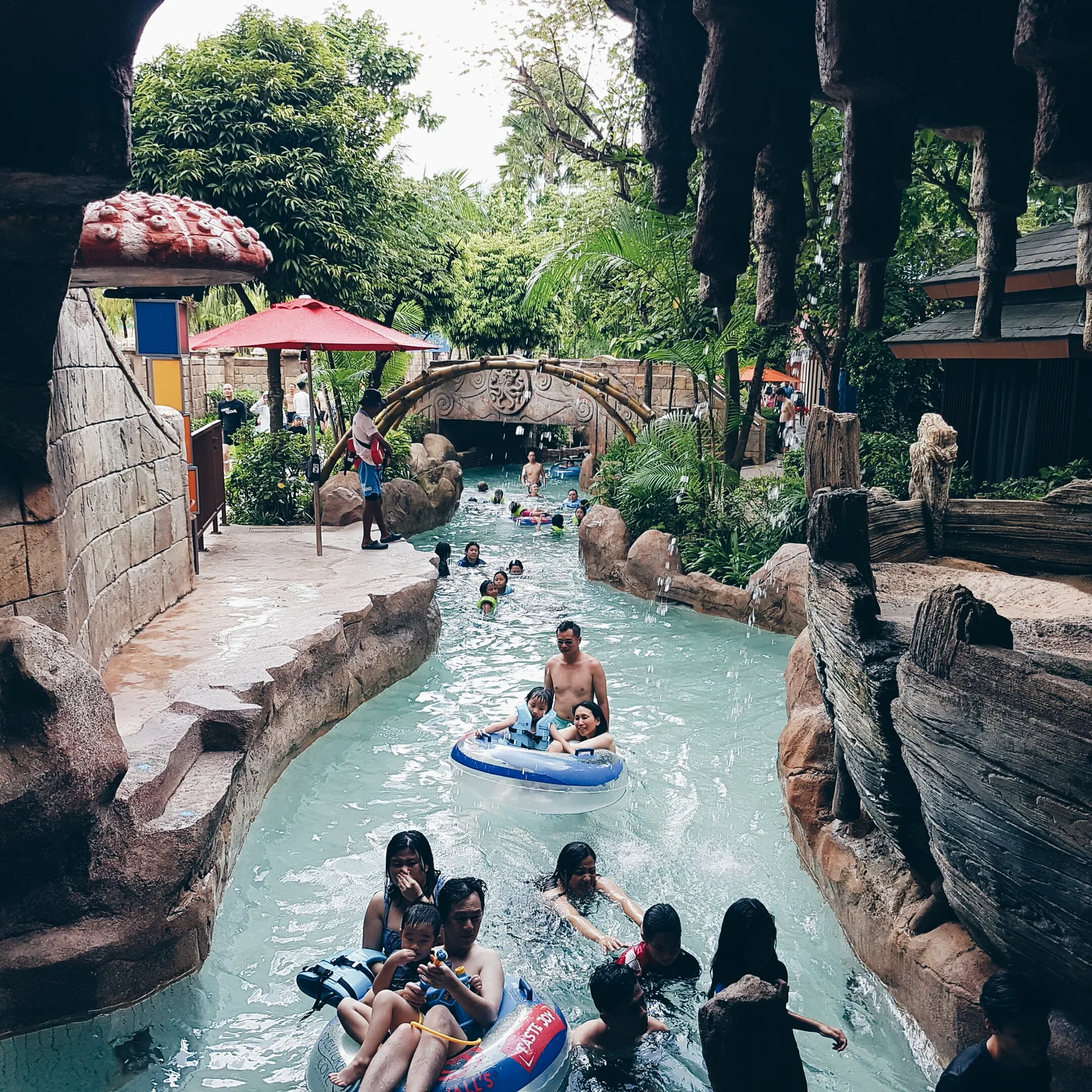 Interior at Adventure Cove Waterpark Singapore — travel photo