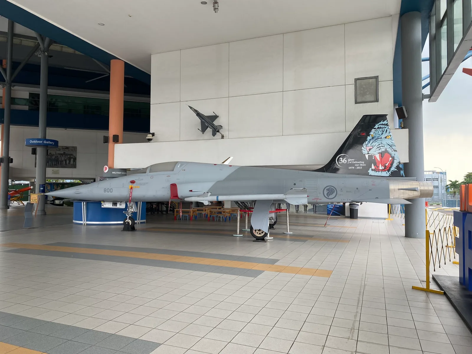 Atmosphere at Singapore Air Force Museum Singapore — travel photo