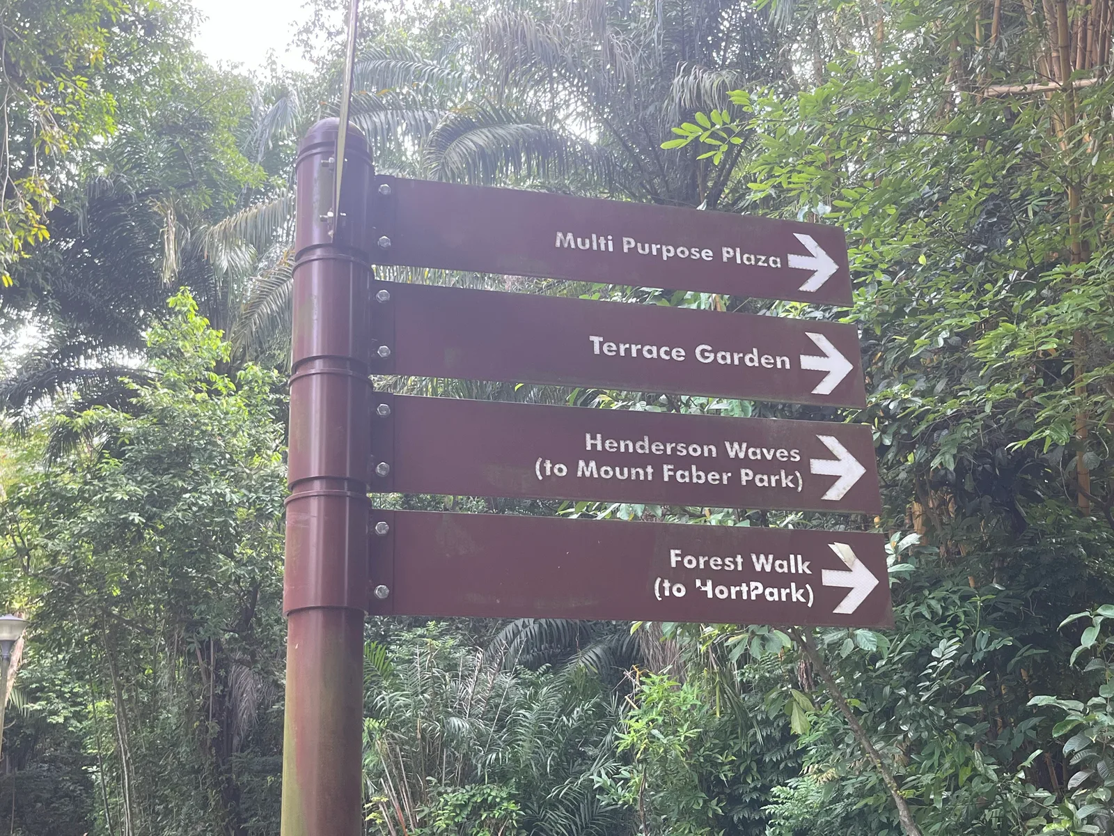 Interior at Telok Blangah Hill Park Singapore — travel photo