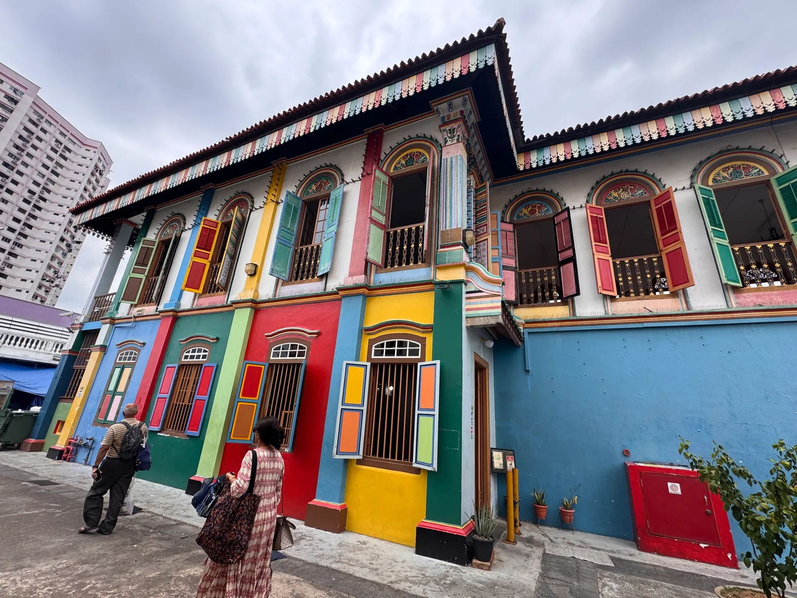 Details at Former House of Tan Teng Niah Singapore — travel photo