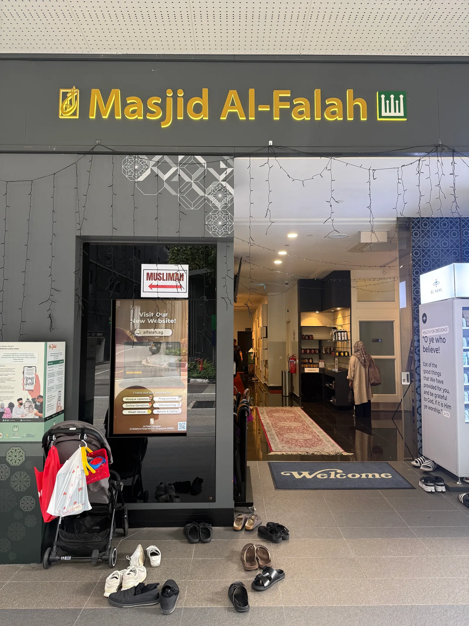 Around the area at Masjid Al-Falah Singapore — travel photo