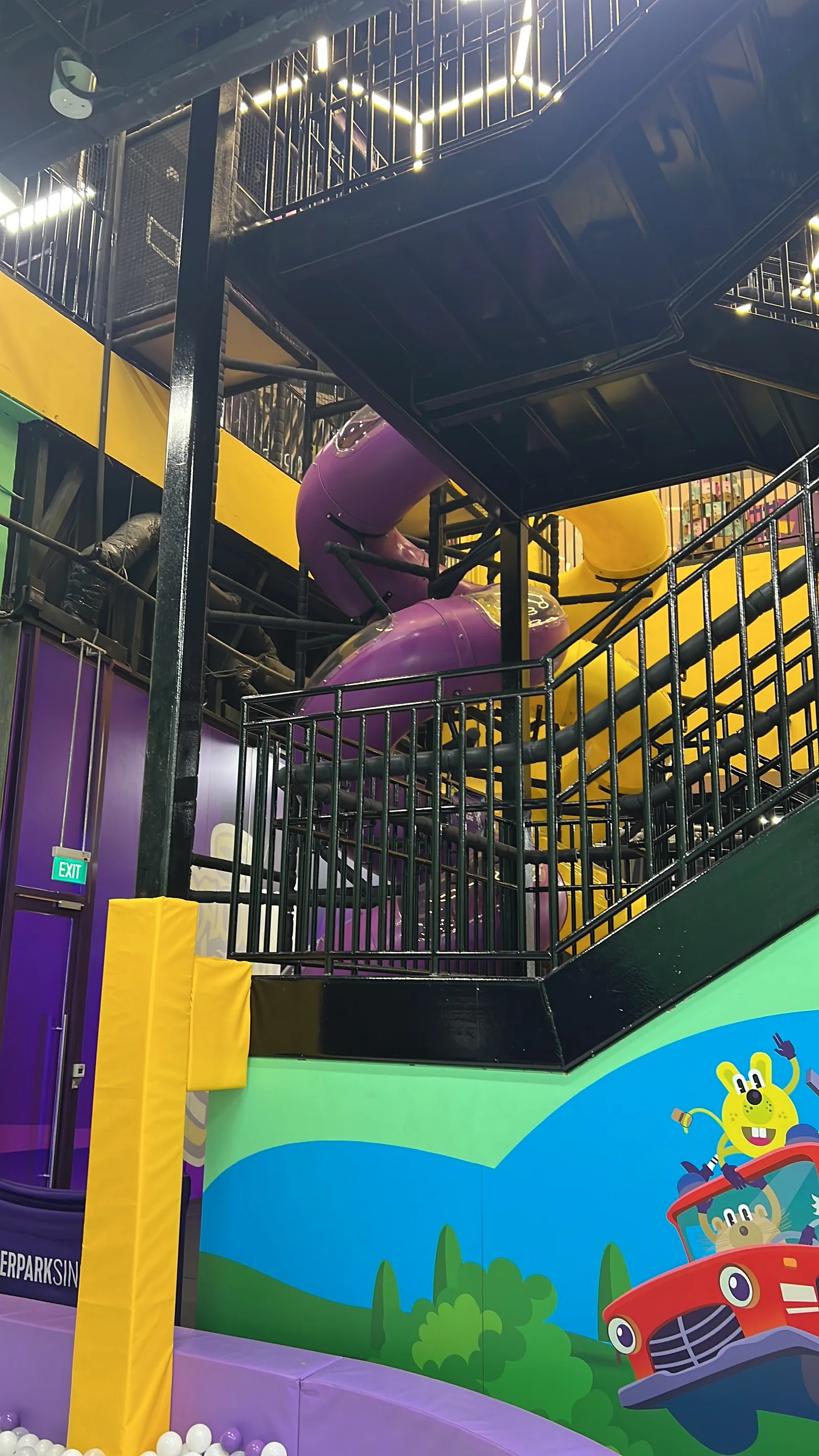 Around the area at SuperPark Singapore Singapore — travel photo