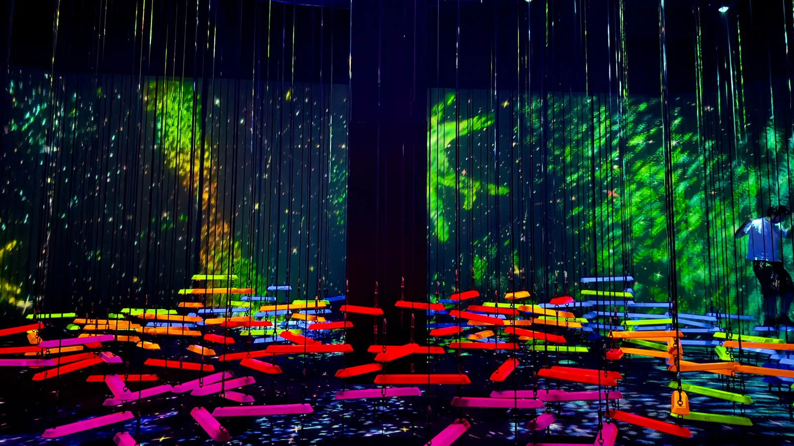 Interior at teamLab Future World Singapore — travel photo