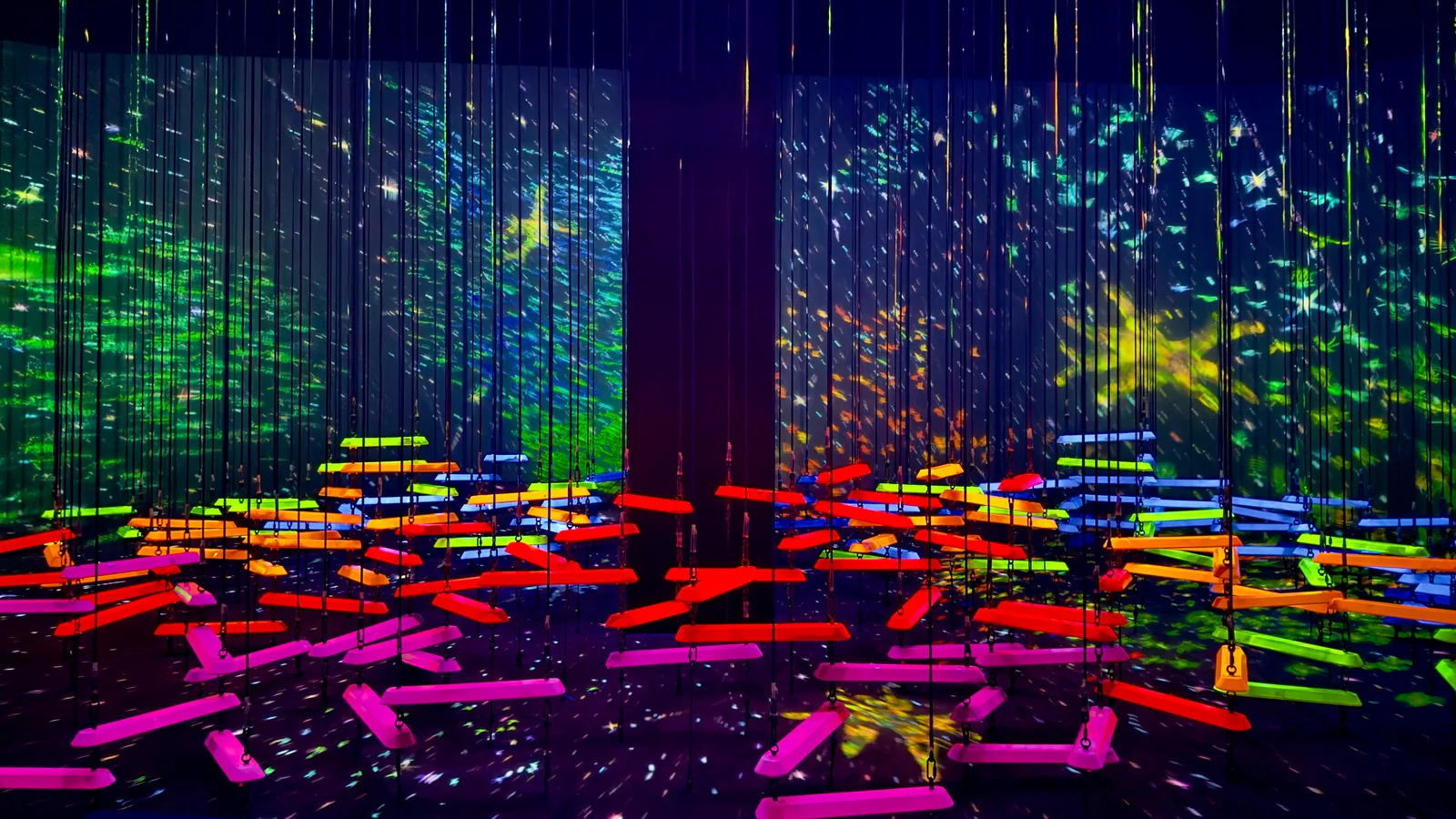 Details at teamLab Future World Singapore — travel photo