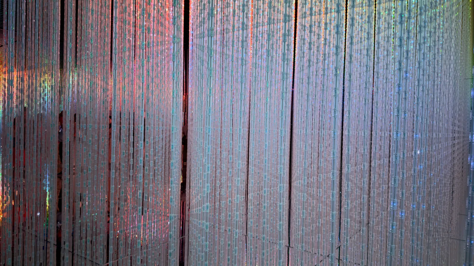 Atmosphere at teamLab Future World Singapore — travel photo