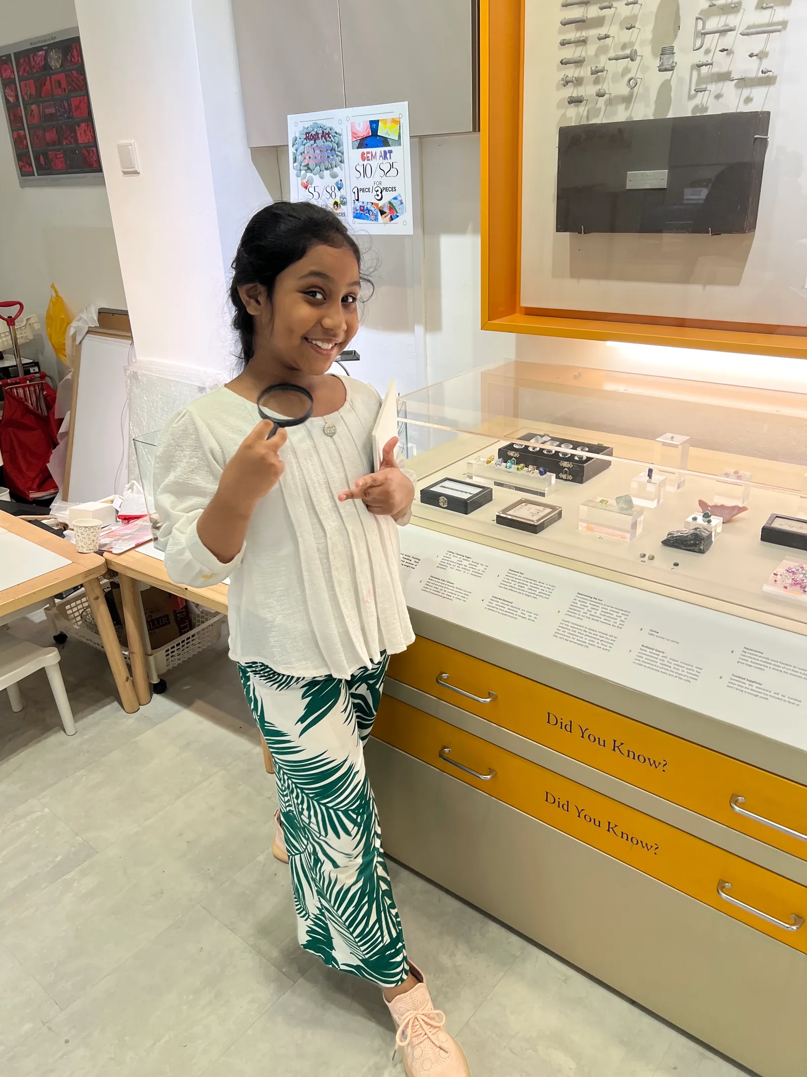 Interior at The Gem Museum Singapore — travel photo