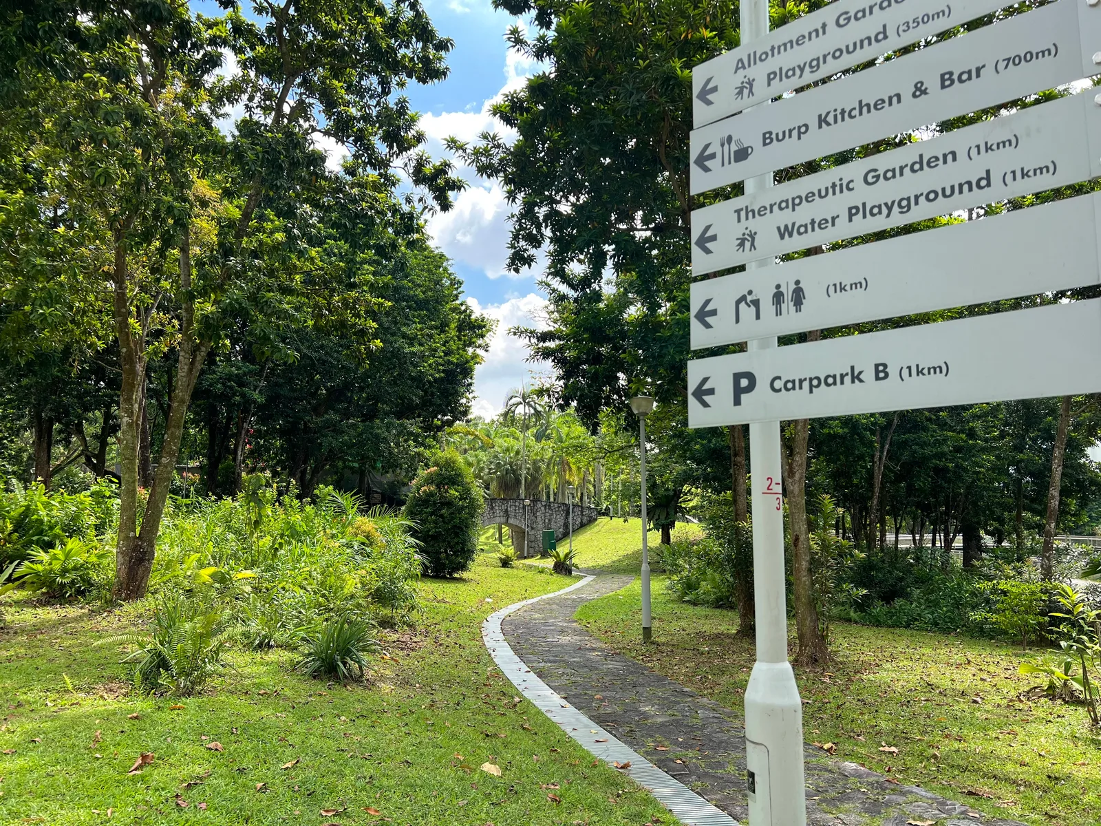 Interior at Bishan-Ang Mo Kio Park Singapore — travel photo