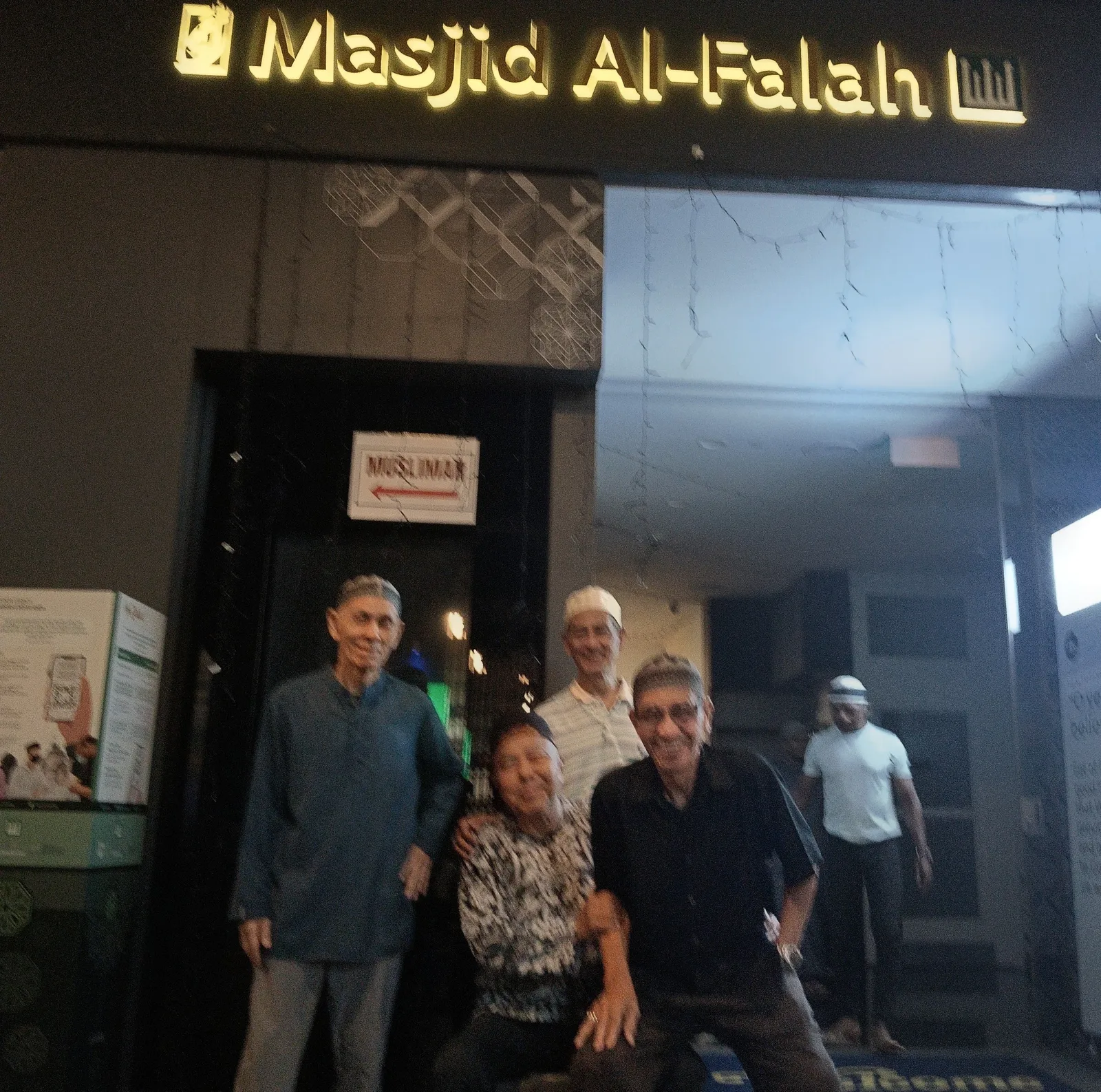 Interior at Masjid Al-Falah Singapore — travel photo