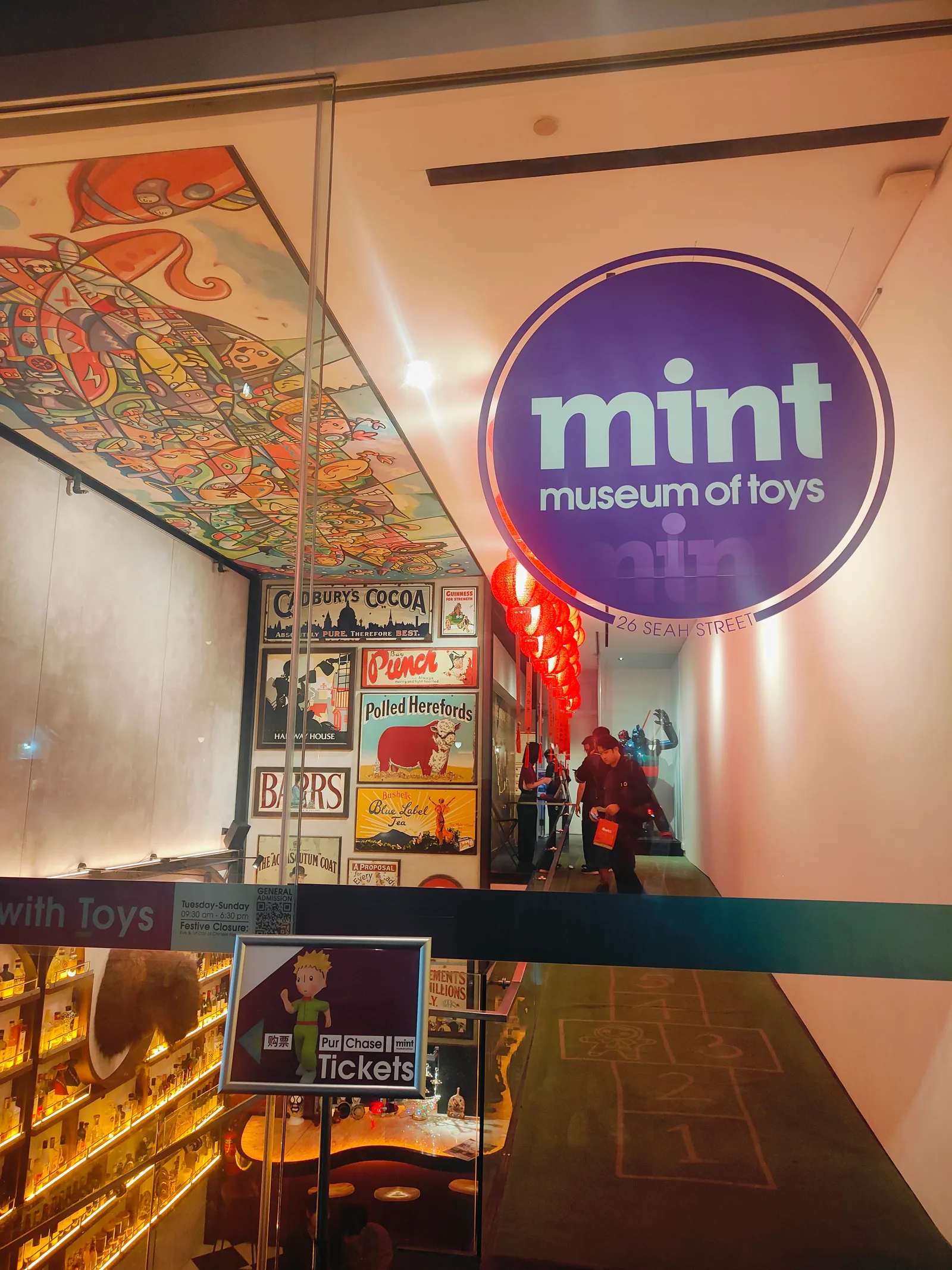 Atmosphere at MINT Museum of Toys Singapore — travel photo