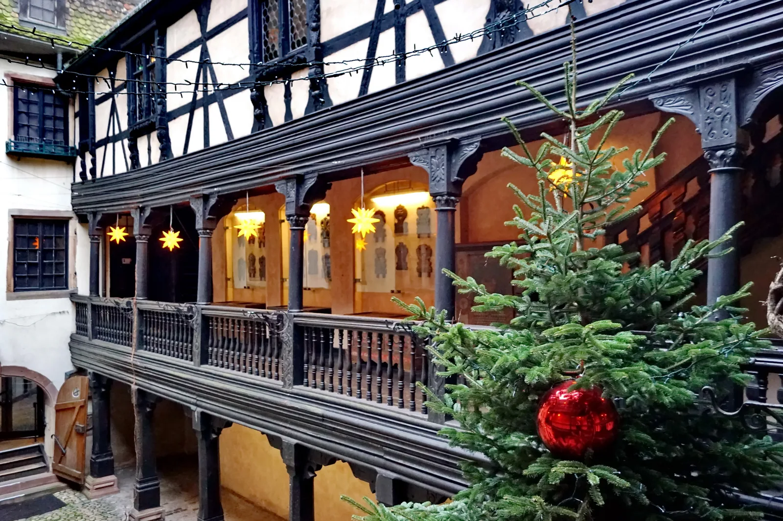 Interior at Alsatian Museum Strasbourg — travel photo