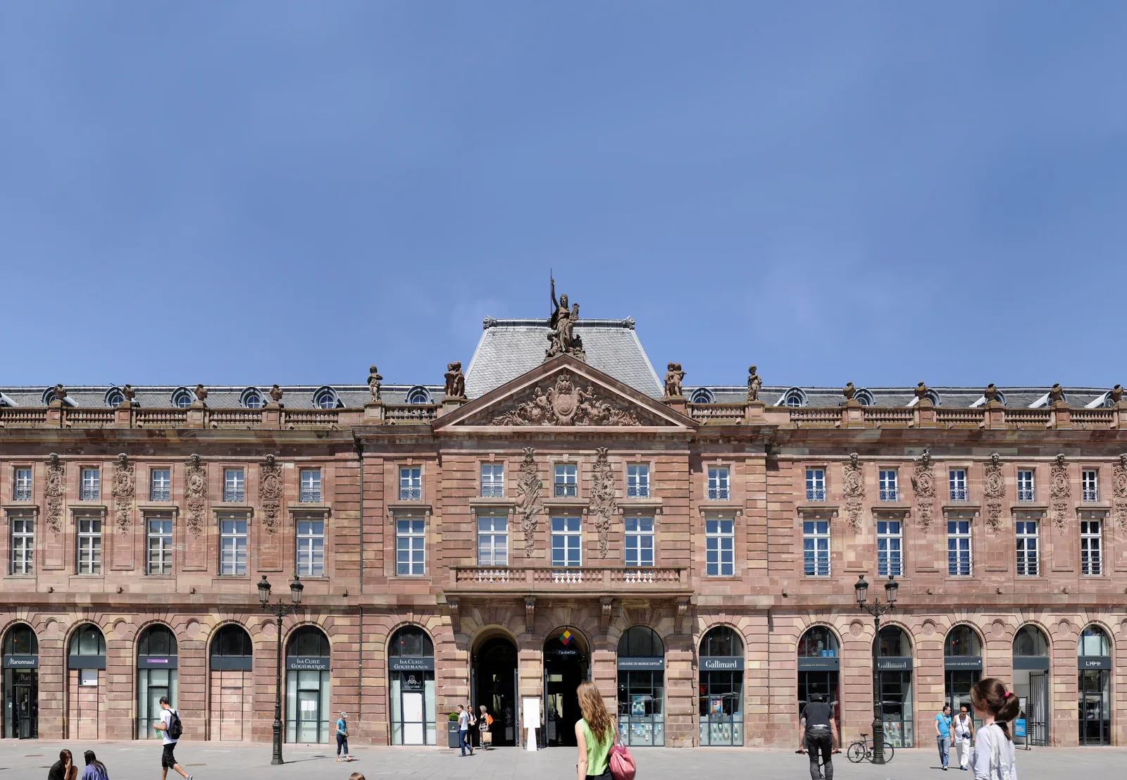 Main view at Aubette 1928 Strasbourg — travel photo