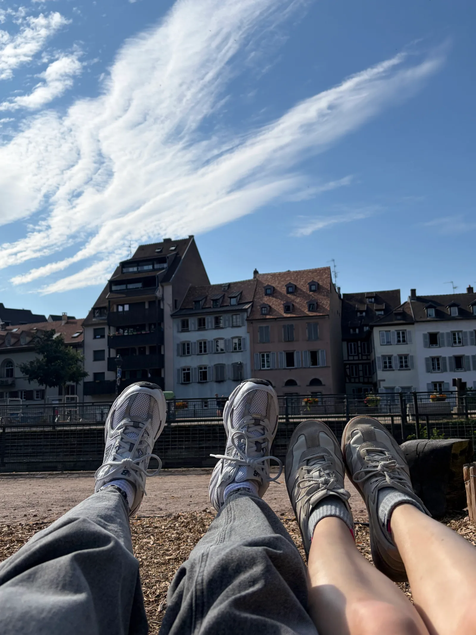 Main view at Balançoire de la rupture Strasbourg — travel photo