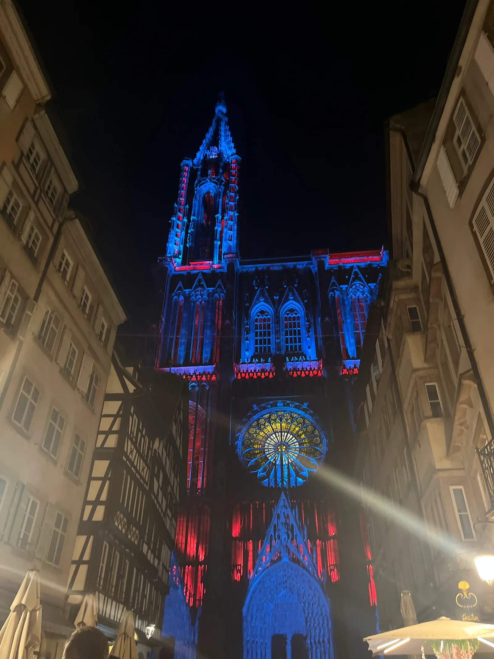 Details at Cathédrale Notre-Dame-de-Strasbourg Strasbourg — travel photo