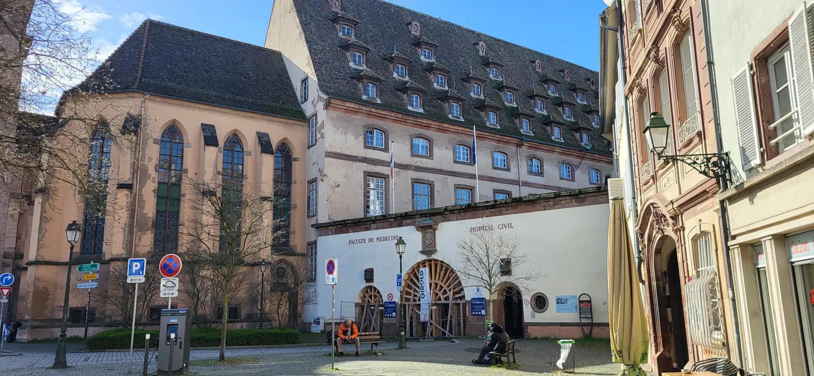 Main view at Cave Historique des Hospices de Strasbourg Strasbourg — travel photo
