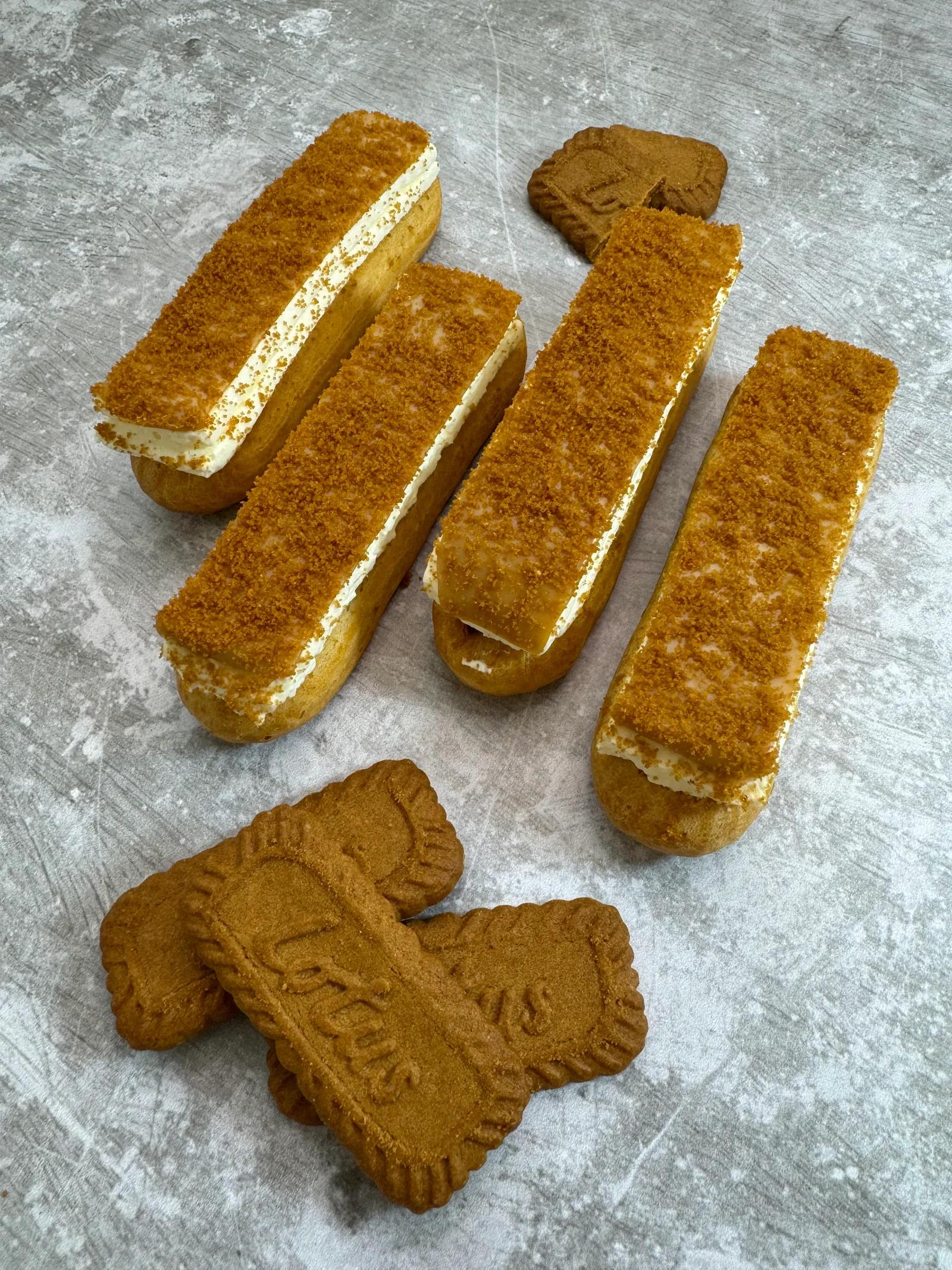 Details at Donatien Maître Eclair Strasbourg — travel photo
