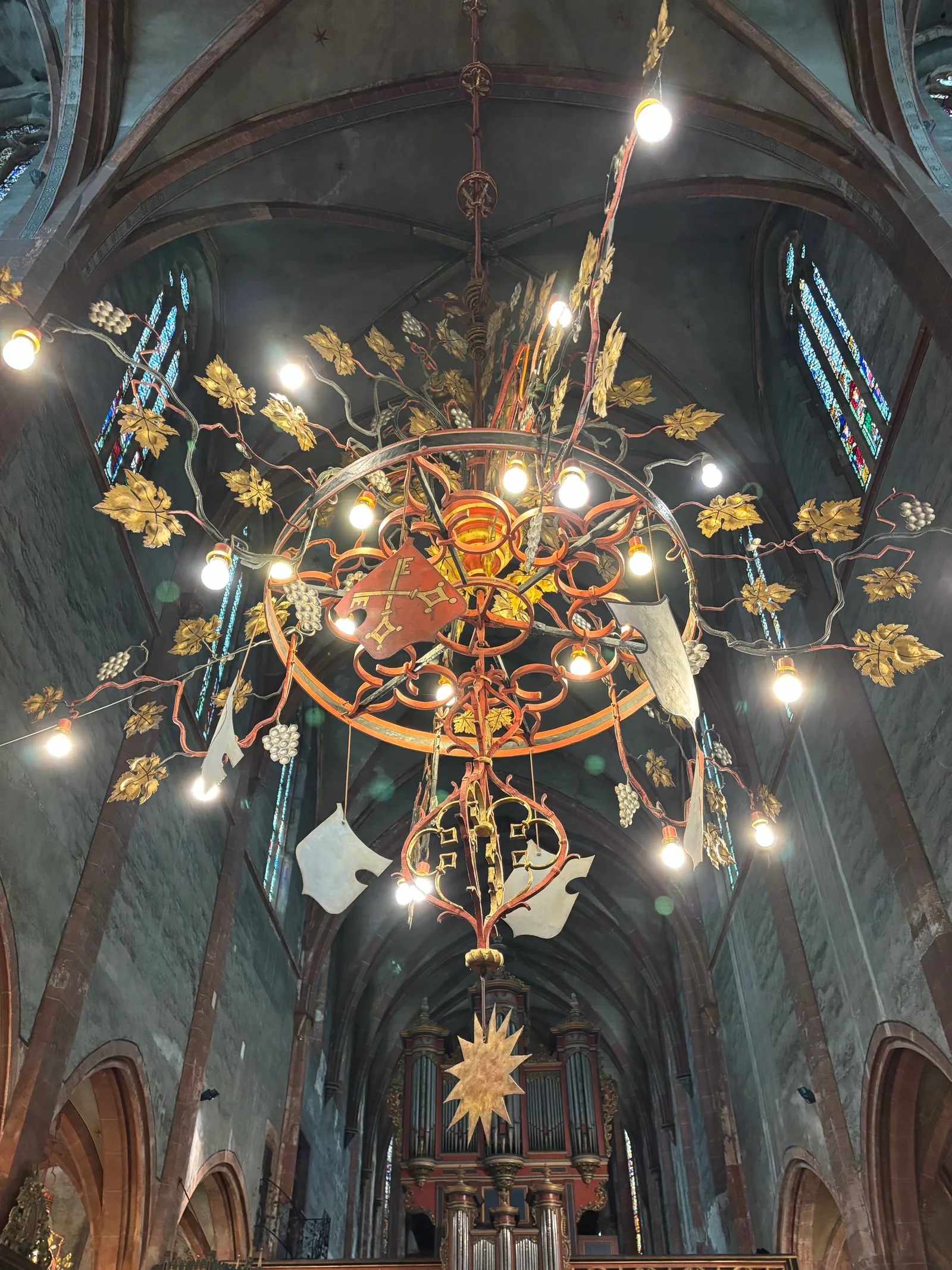 Details at Église Saint-Pierre-le-Jeune Strasbourg — travel photo