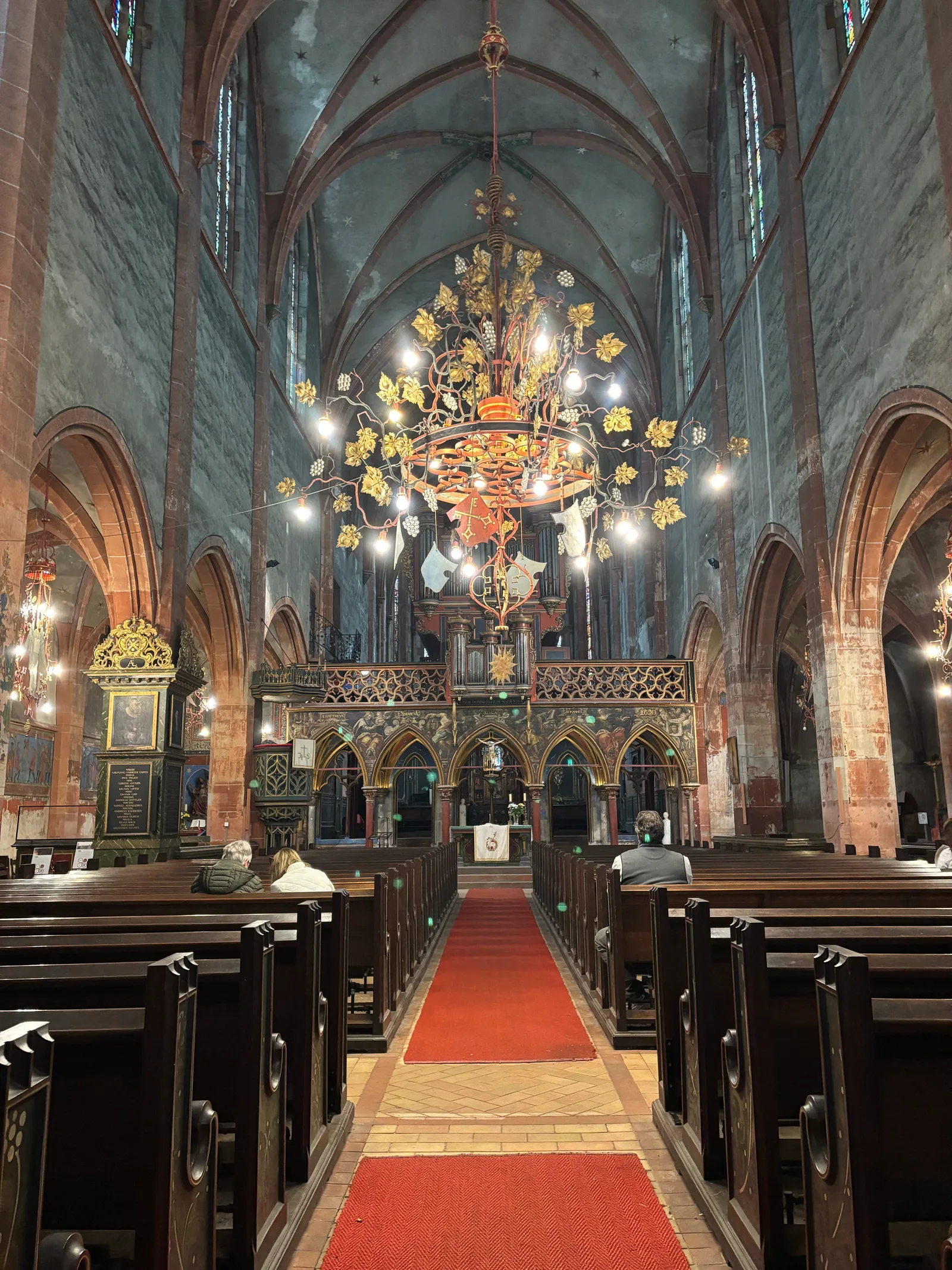 Atmosphere at Église Saint-Pierre-le-Jeune Strasbourg — travel photo