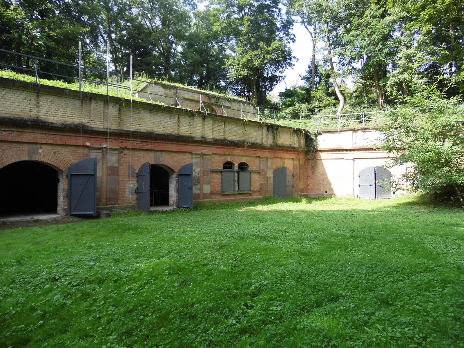 Interior at Fort Grossherzog von Baden - Fort Frère Strasbourg — travel photo