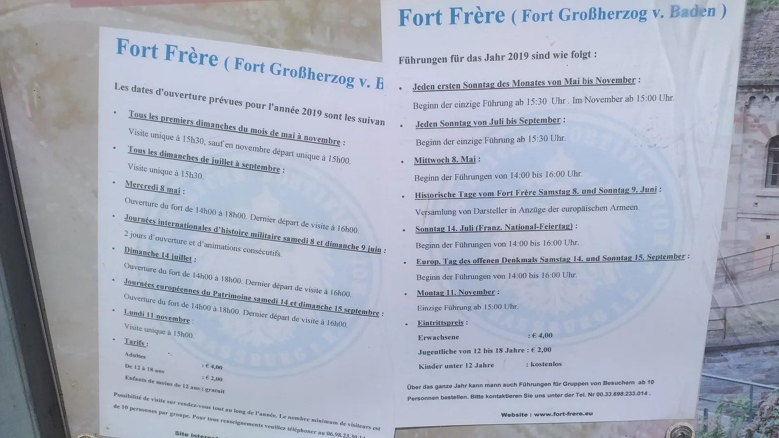 Atmosphere at Fort Grossherzog von Baden - Fort Frère Strasbourg — travel photo