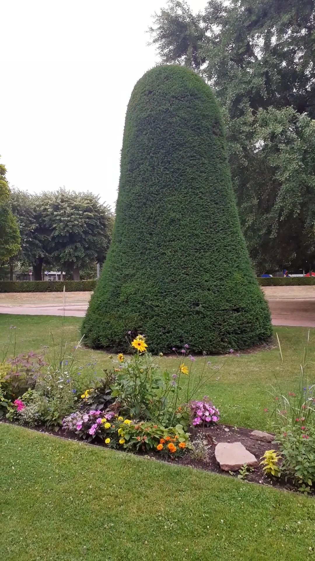 Main view at Jardin de la Place de la République Strasbourg — travel photo