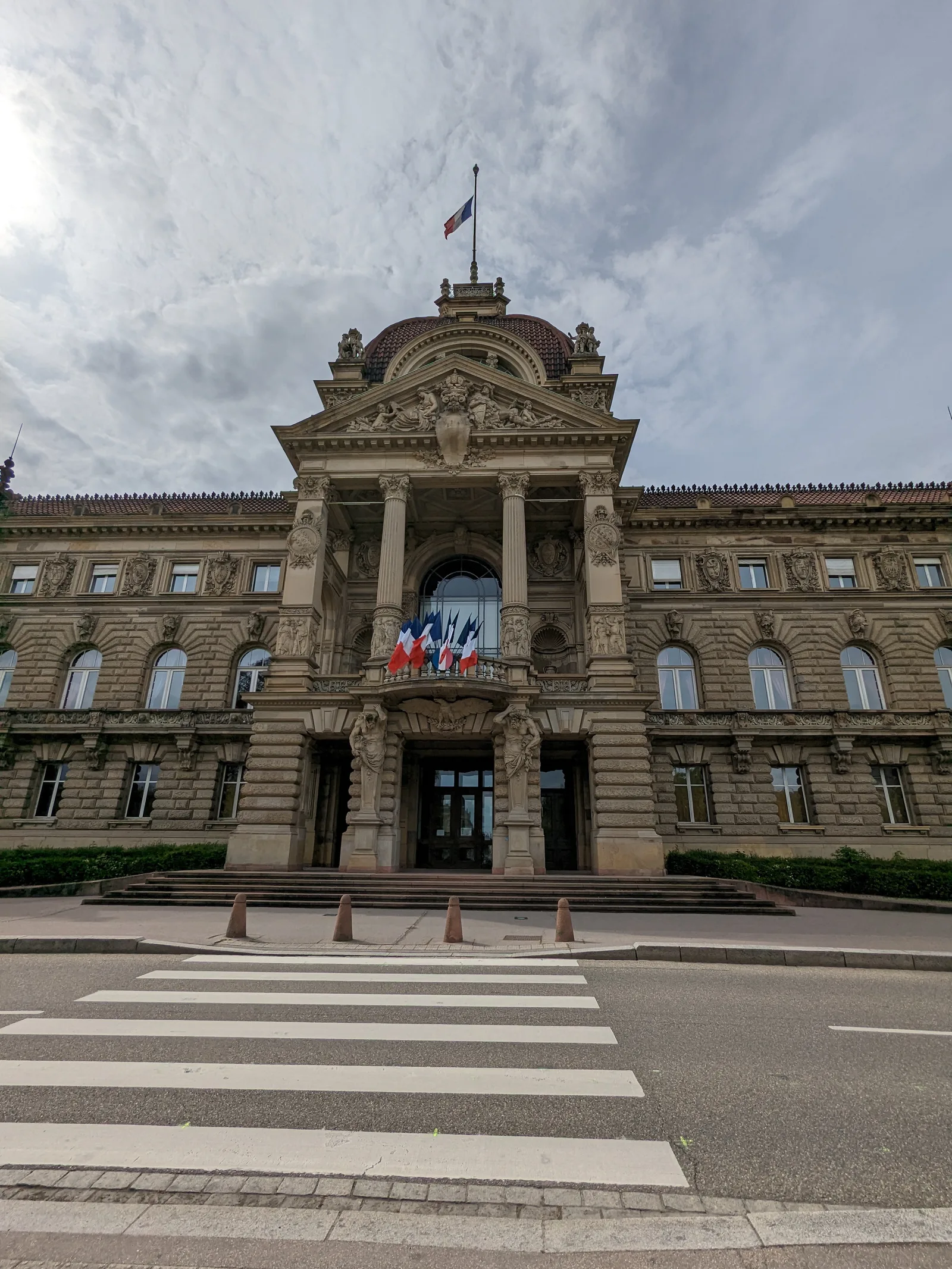 Atmosphere at Palais du Rhin Strasbourg — travel photo