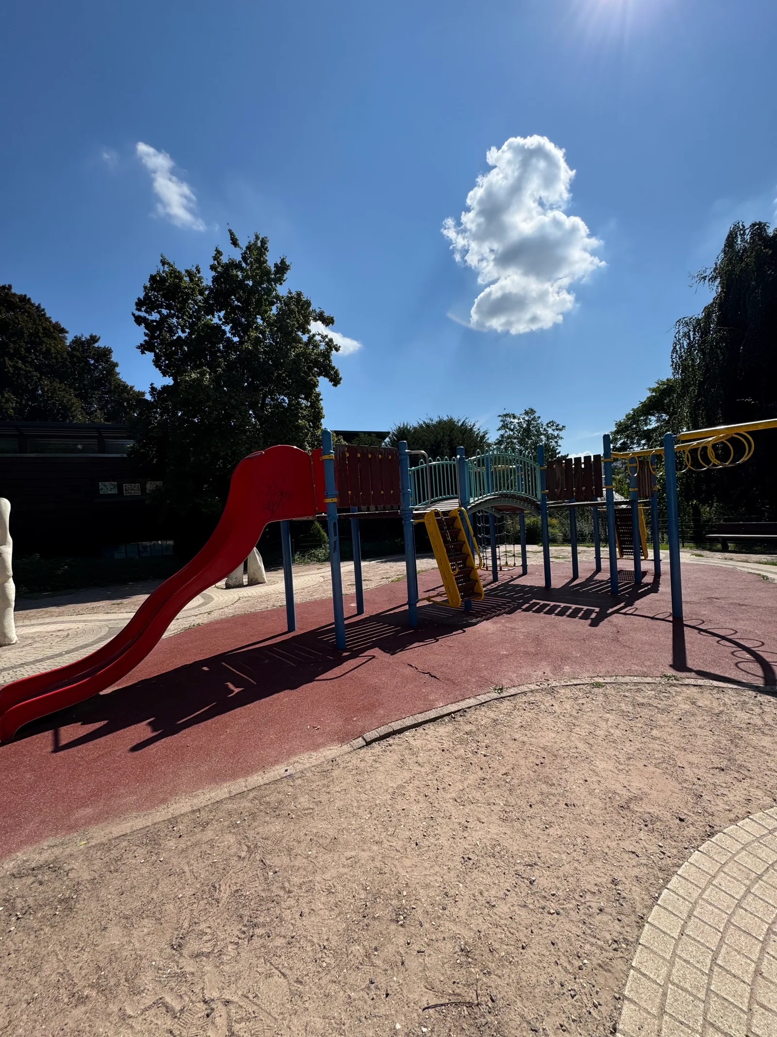 Atmosphere at Parc du Château Strasbourg — travel photo