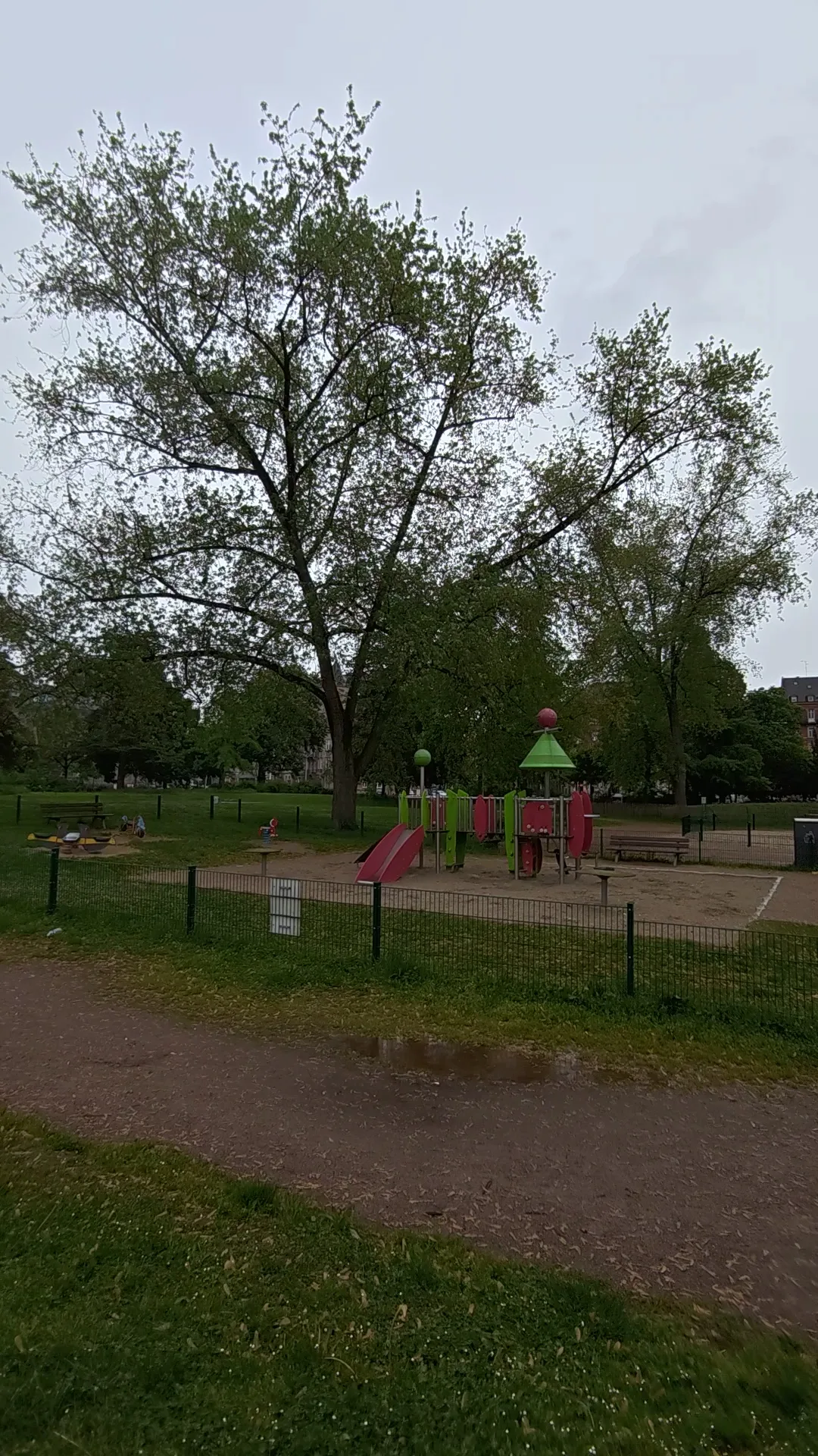 Main view at Parc Place de Haguenau Strasbourg — travel photo