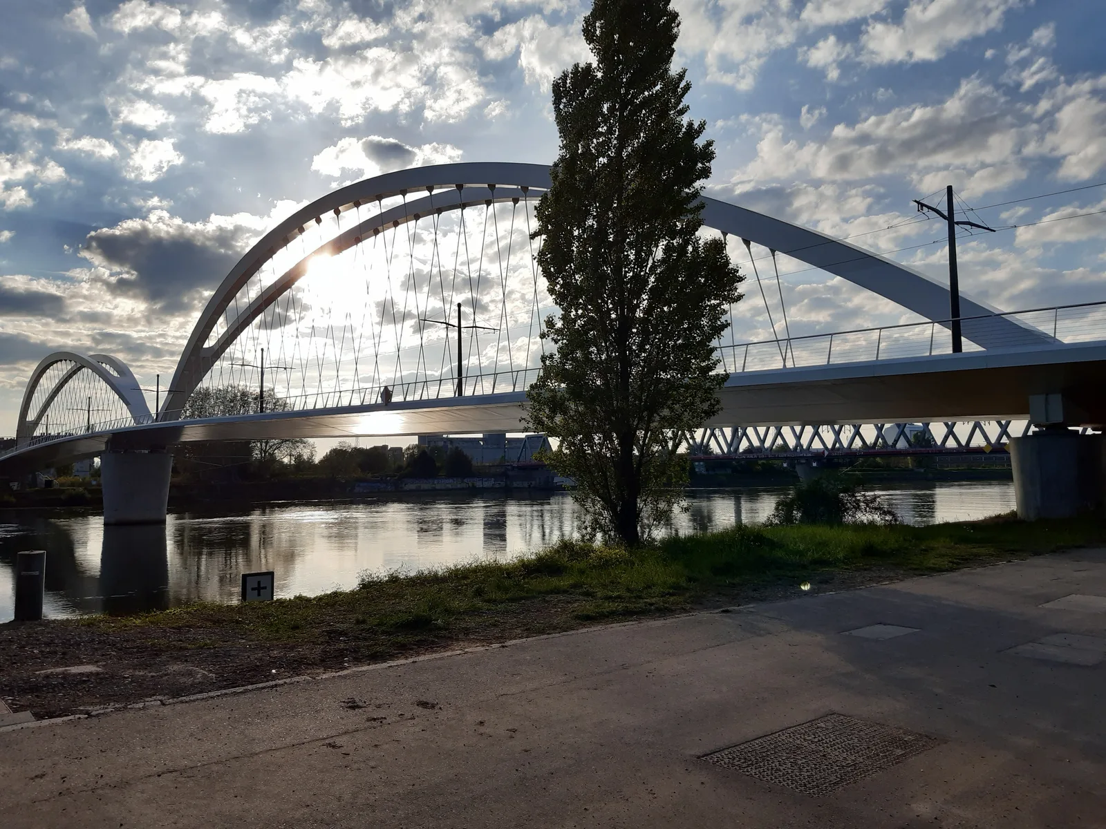 Interior at Passerelle des Deux Rives Strasbourg — travel photo