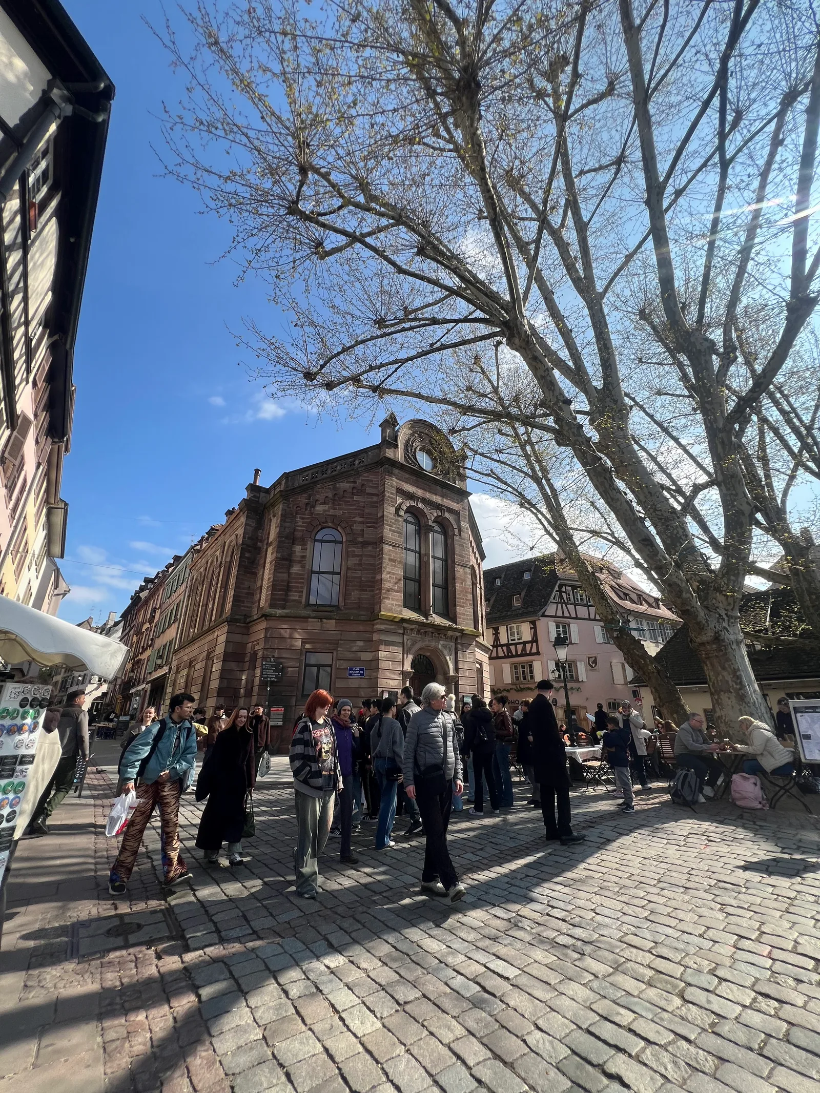 Atmosphere at Place Benjamin Zix Strasbourg — travel photo
