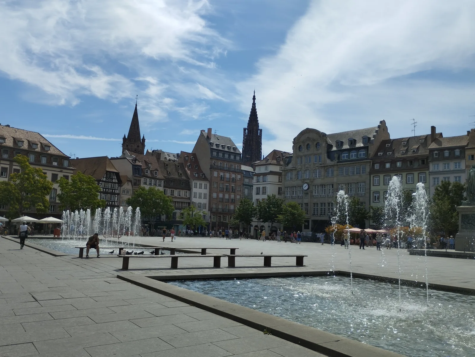 Main view at Place Kléber Strasbourg — travel photo