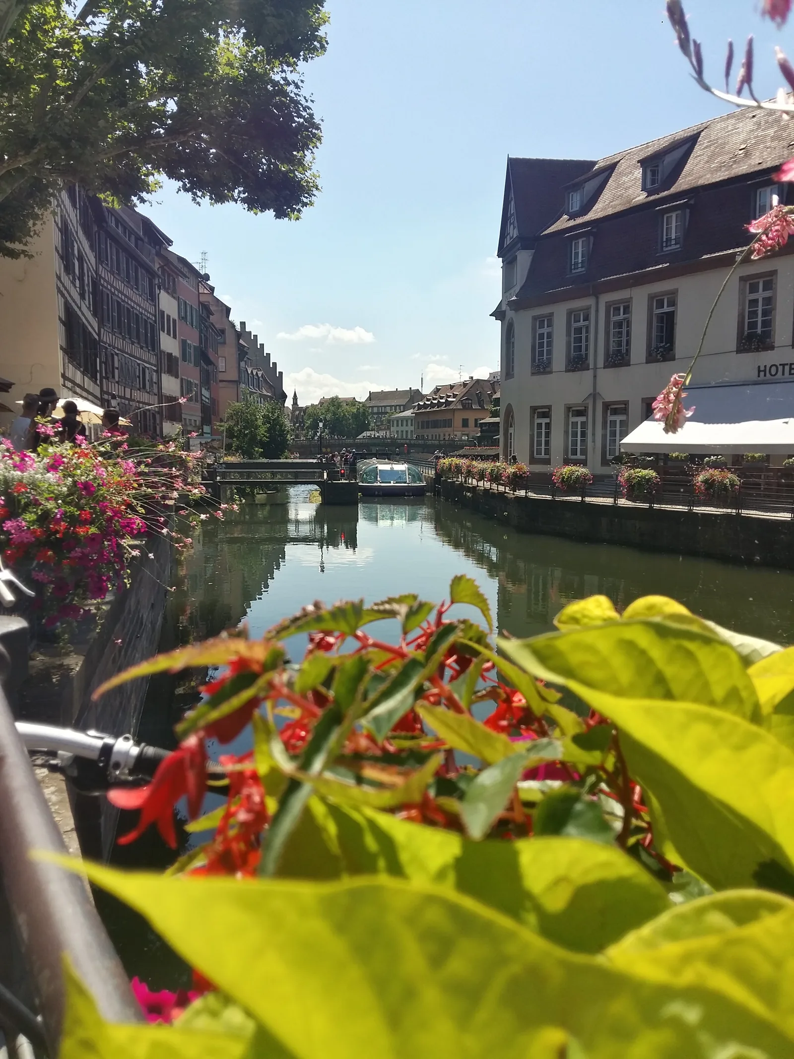 Interior at Pont du Faisan Strasbourg — travel photo