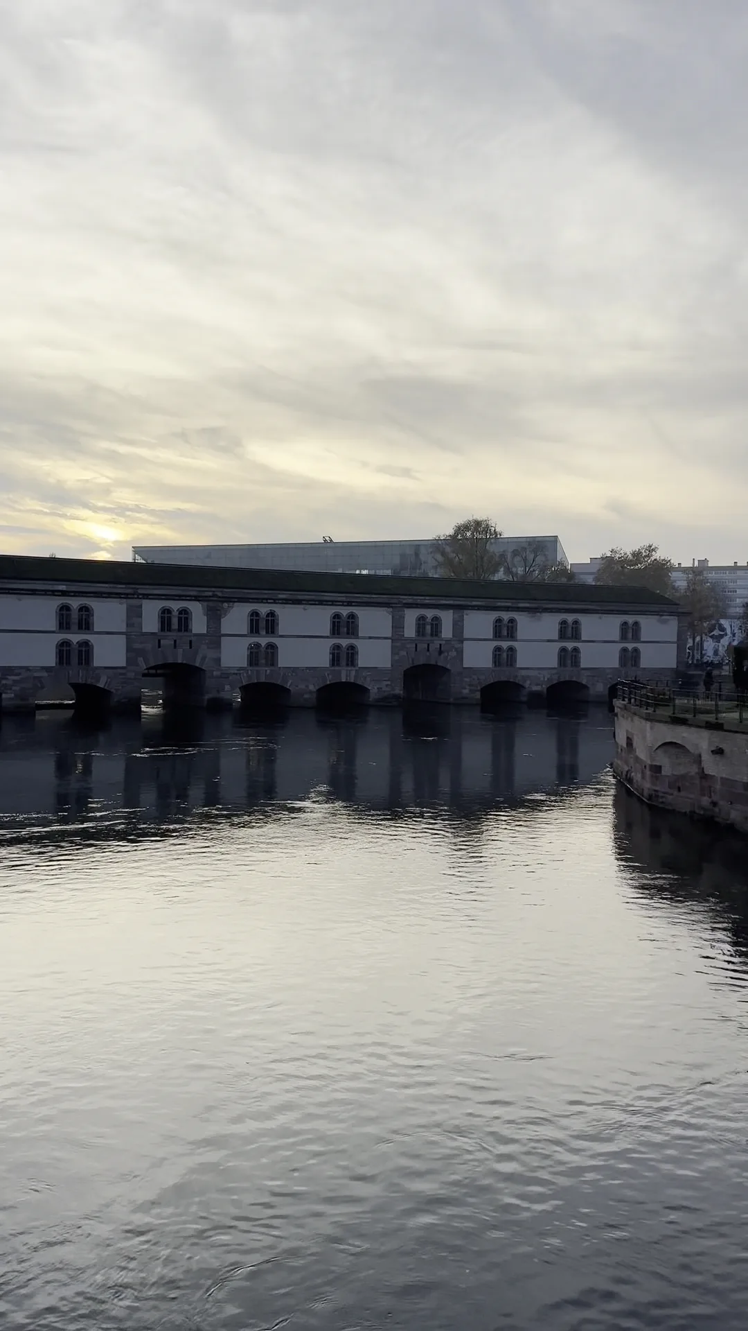 Atmosphere at Ponts Couverts de Strasbourg Strasbourg — travel photo