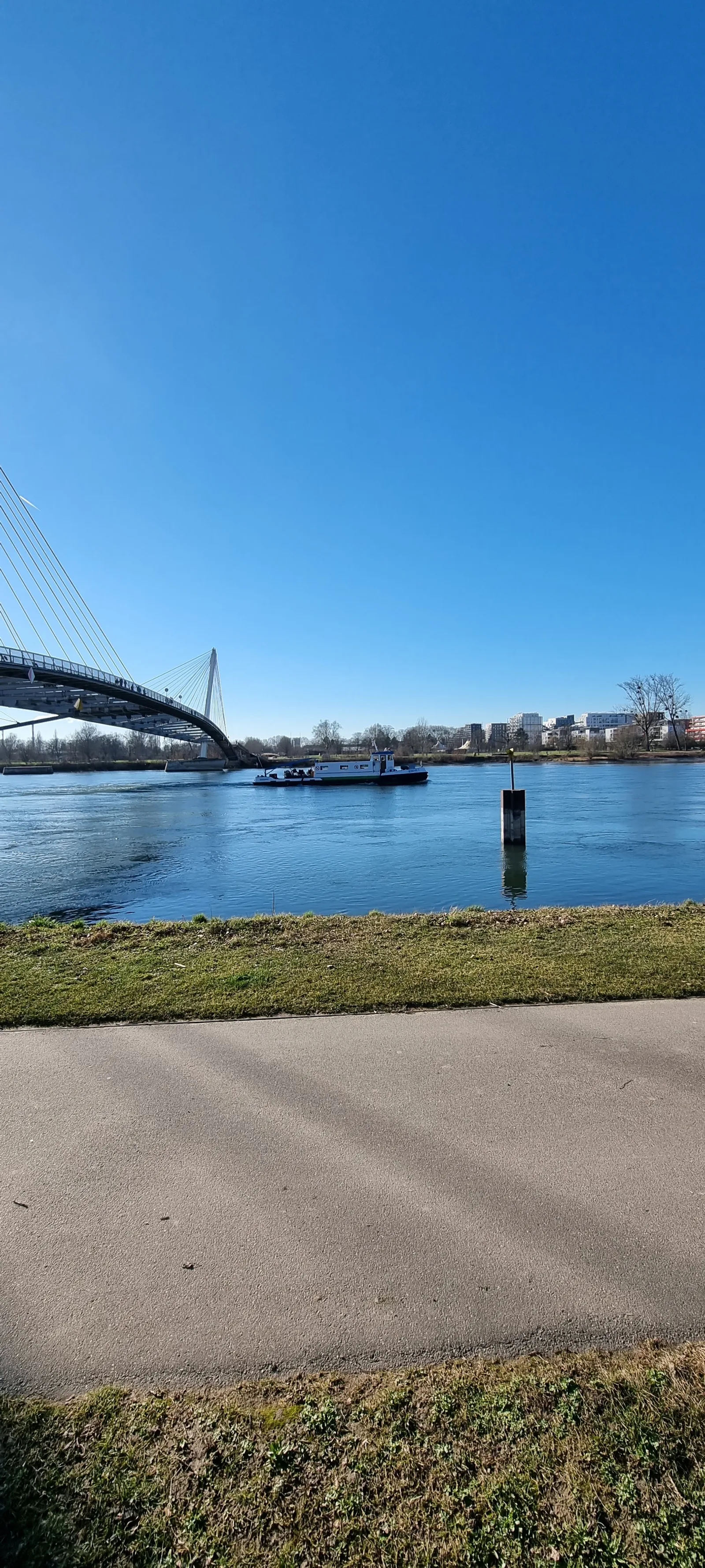 Main view at Rhine Promenade Strasbourg — travel photo