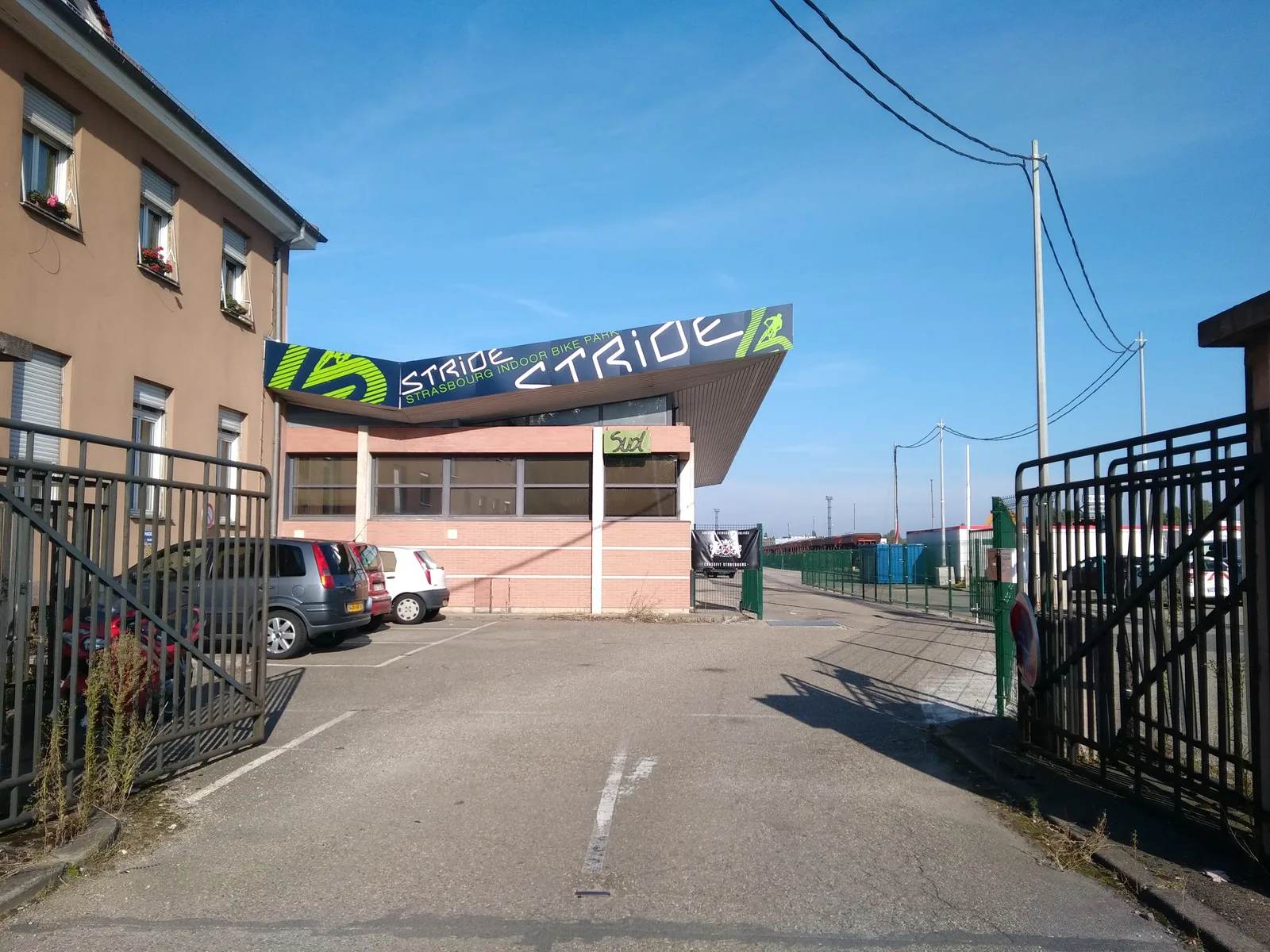 Main view at Stride Indoor Bike Park Strasbourg — travel photo