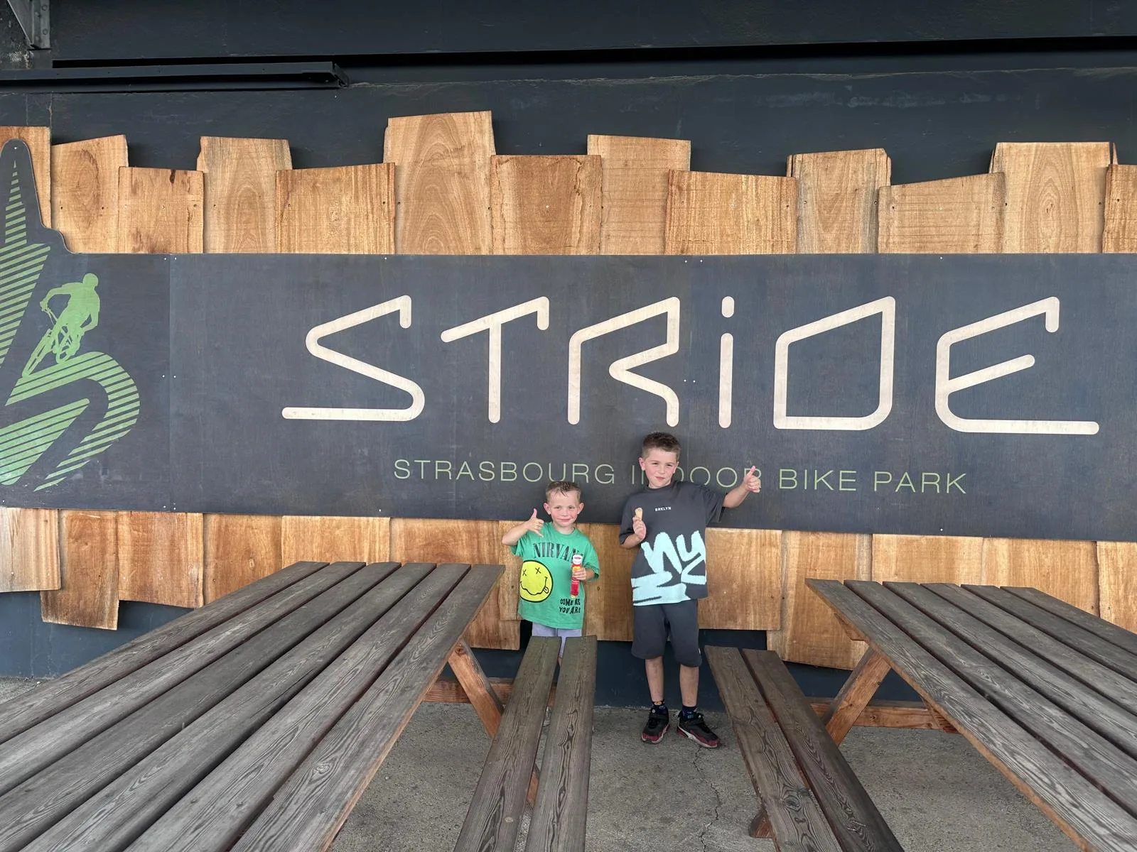Interior at Stride Indoor Bike Park Strasbourg — travel photo