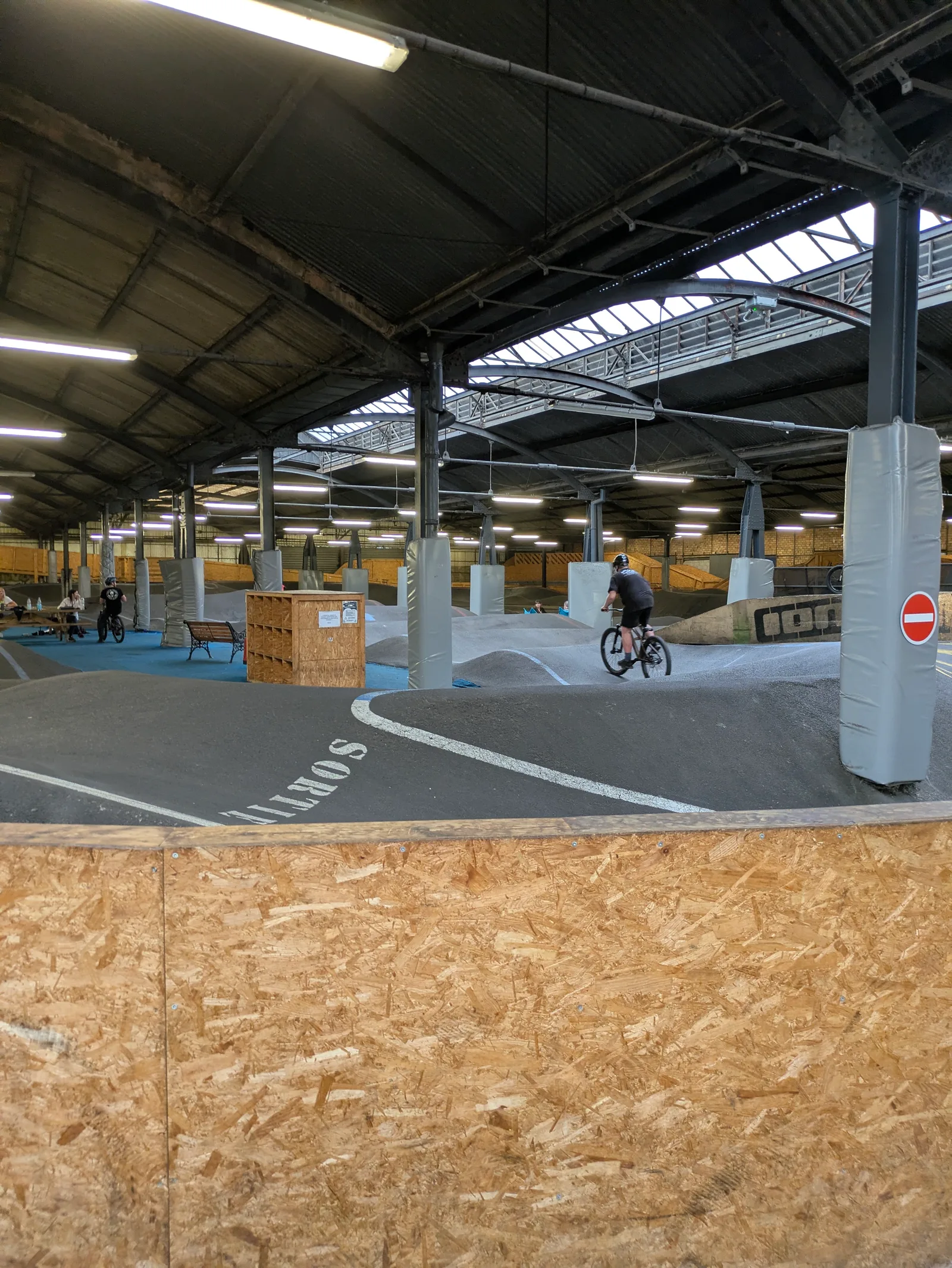 Details at Stride Indoor Bike Park Strasbourg — travel photo