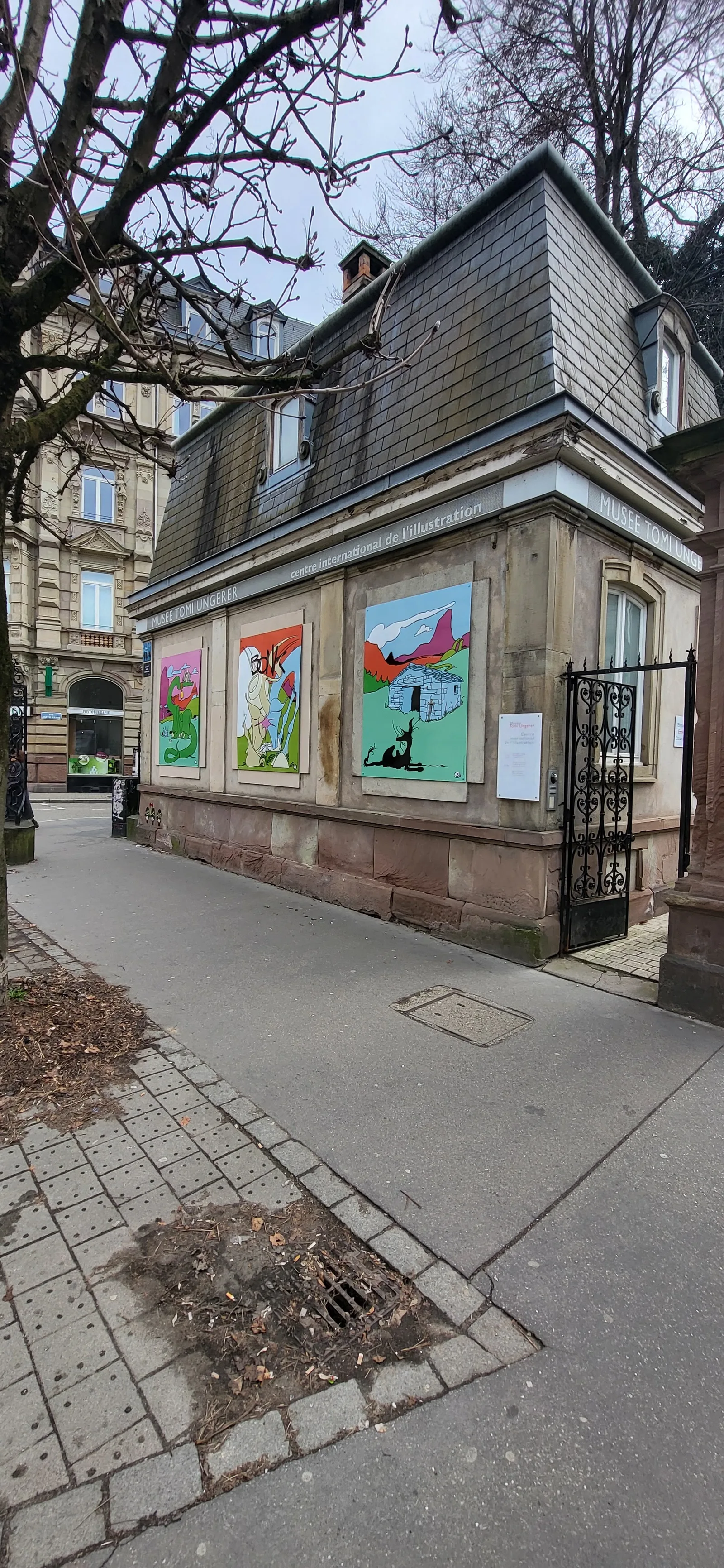Interior at Tomi Ungerer Museum-International Illustration Centre Strasbourg — travel photo