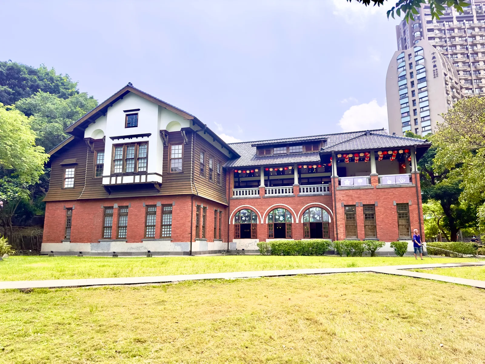 Main view at Beitou Hot Spring Museum Taipei — travel photo