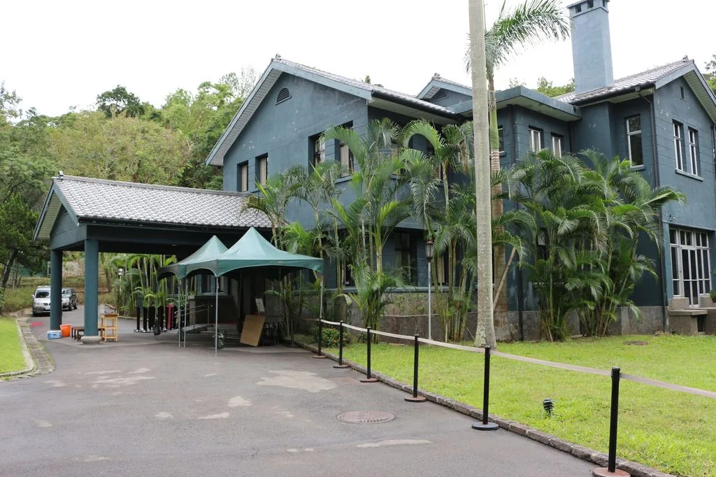 Main view at Chiang Kai-Shek Shilin Residence Taipei — travel photo