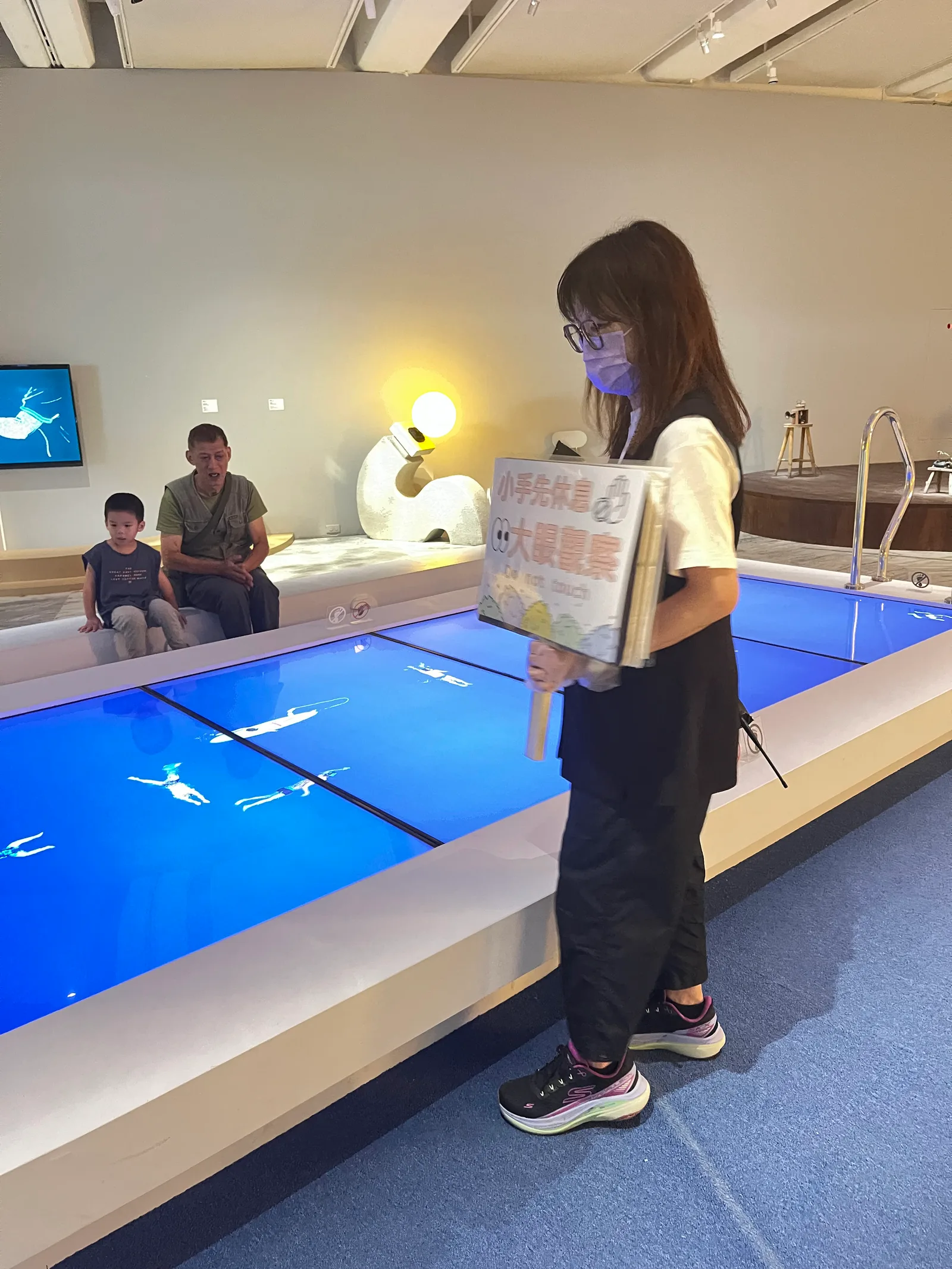 Interior at Children's Art Education Center Taipei — travel photo