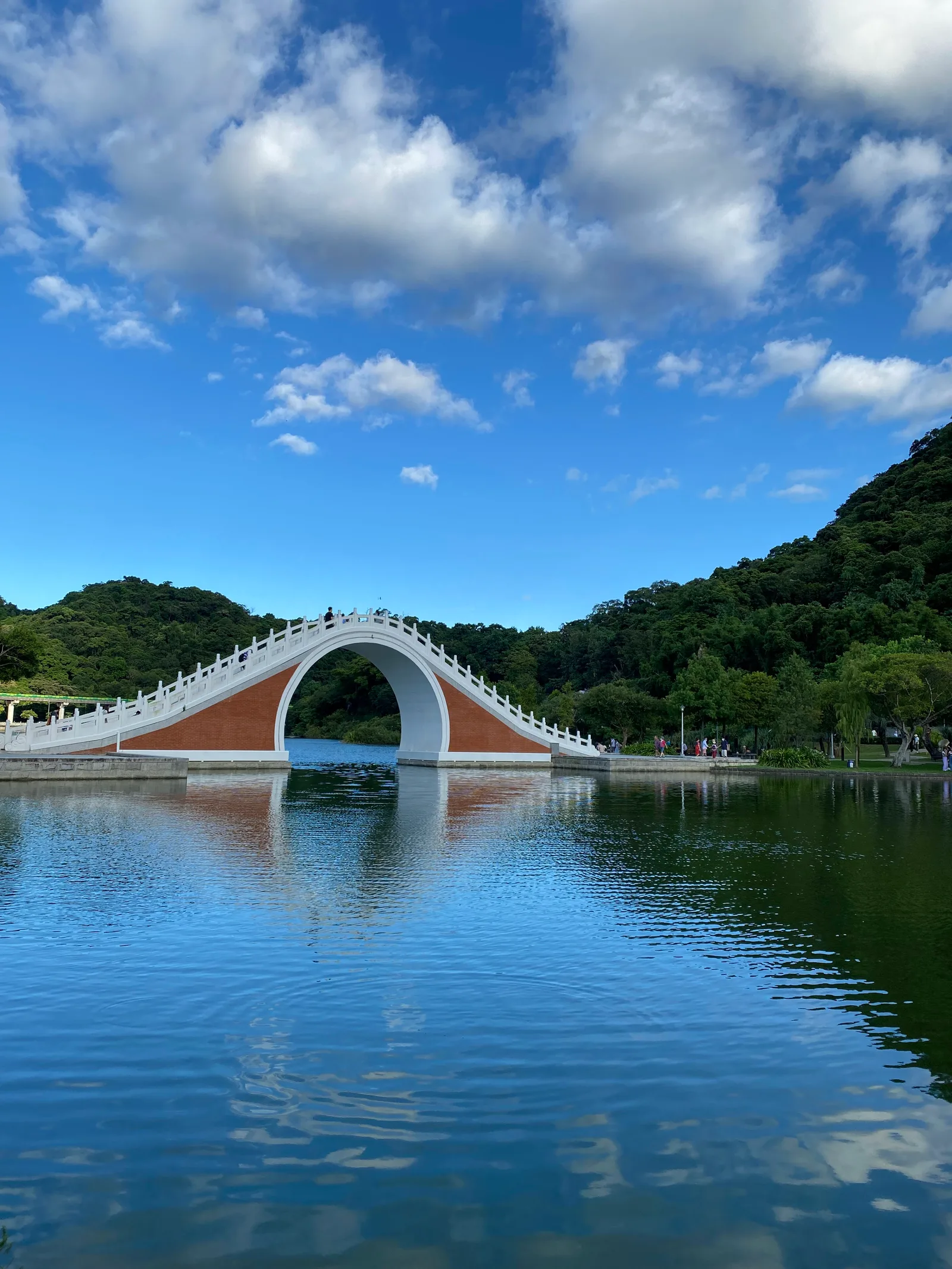 Main view at Dahu Park Taipei — travel photo