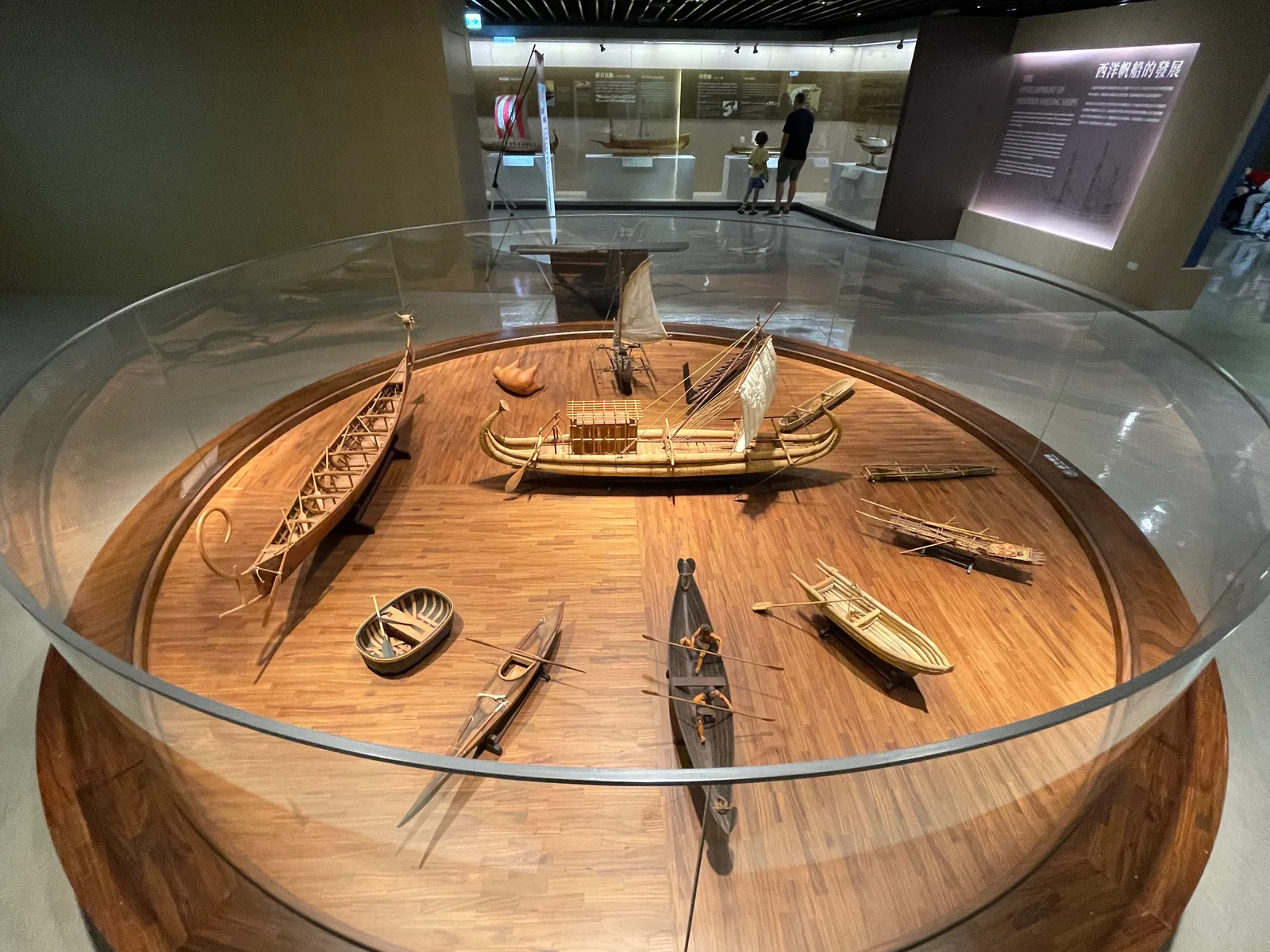 Atmosphere at Evergreen Maritime Museum Taipei — travel photo