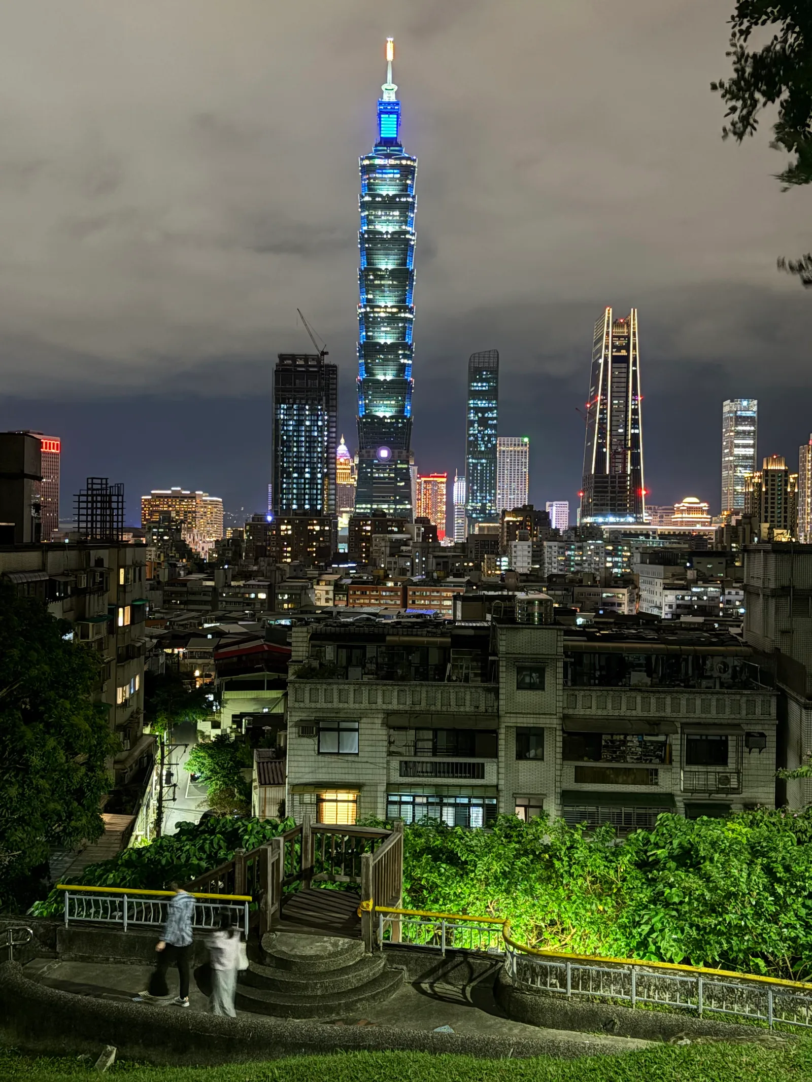 Main view at Huian Park Taipei — travel photo