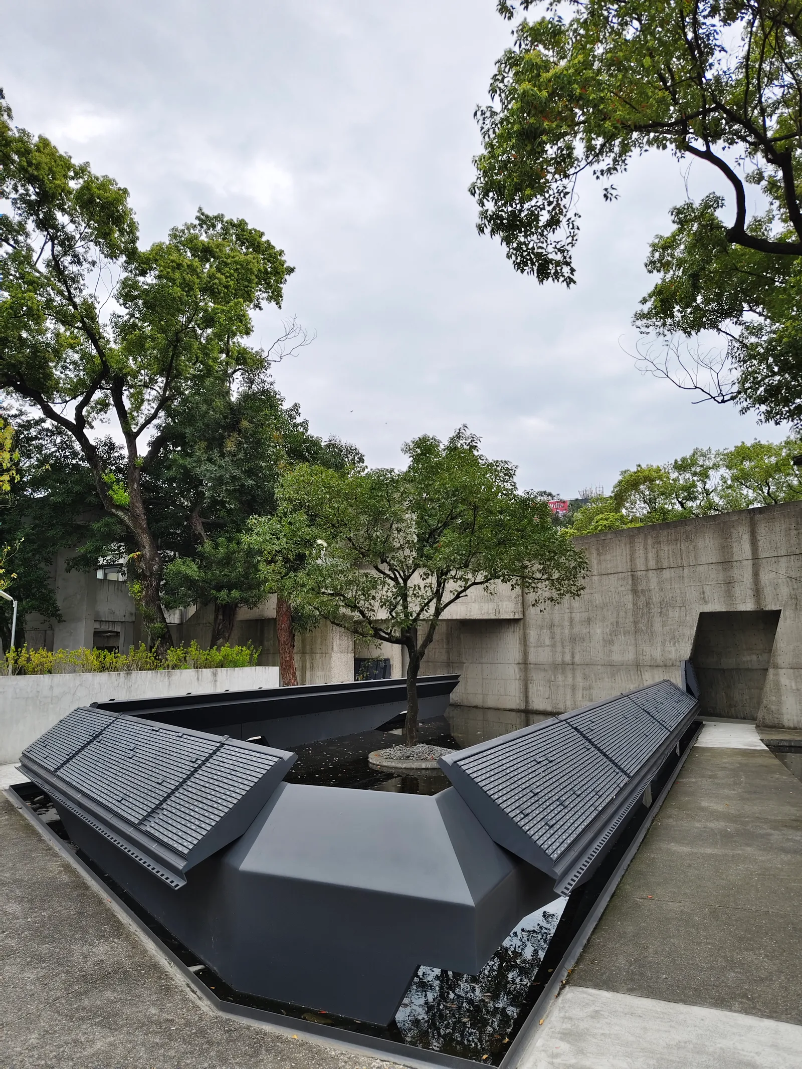 Details at Jingmei White Terror Memorial Park Taipei — travel photo