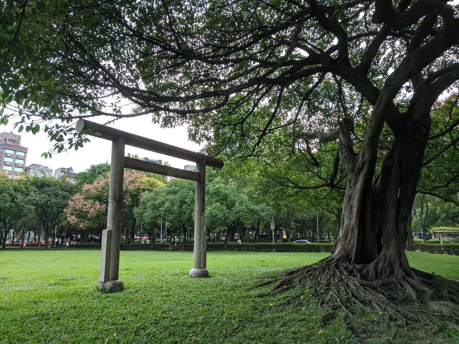 Details at Linsen Park Taipei — travel photo