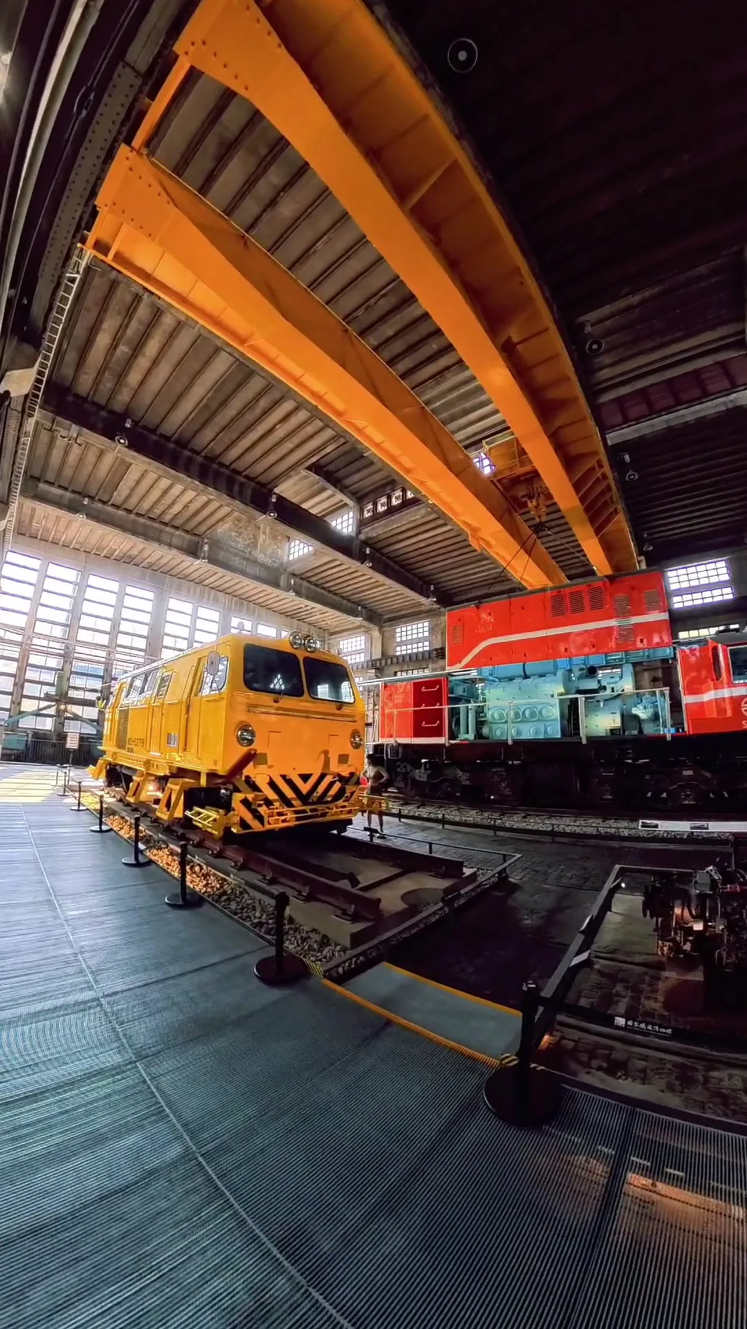 Interior at National Railway Museum Taipei — travel photo