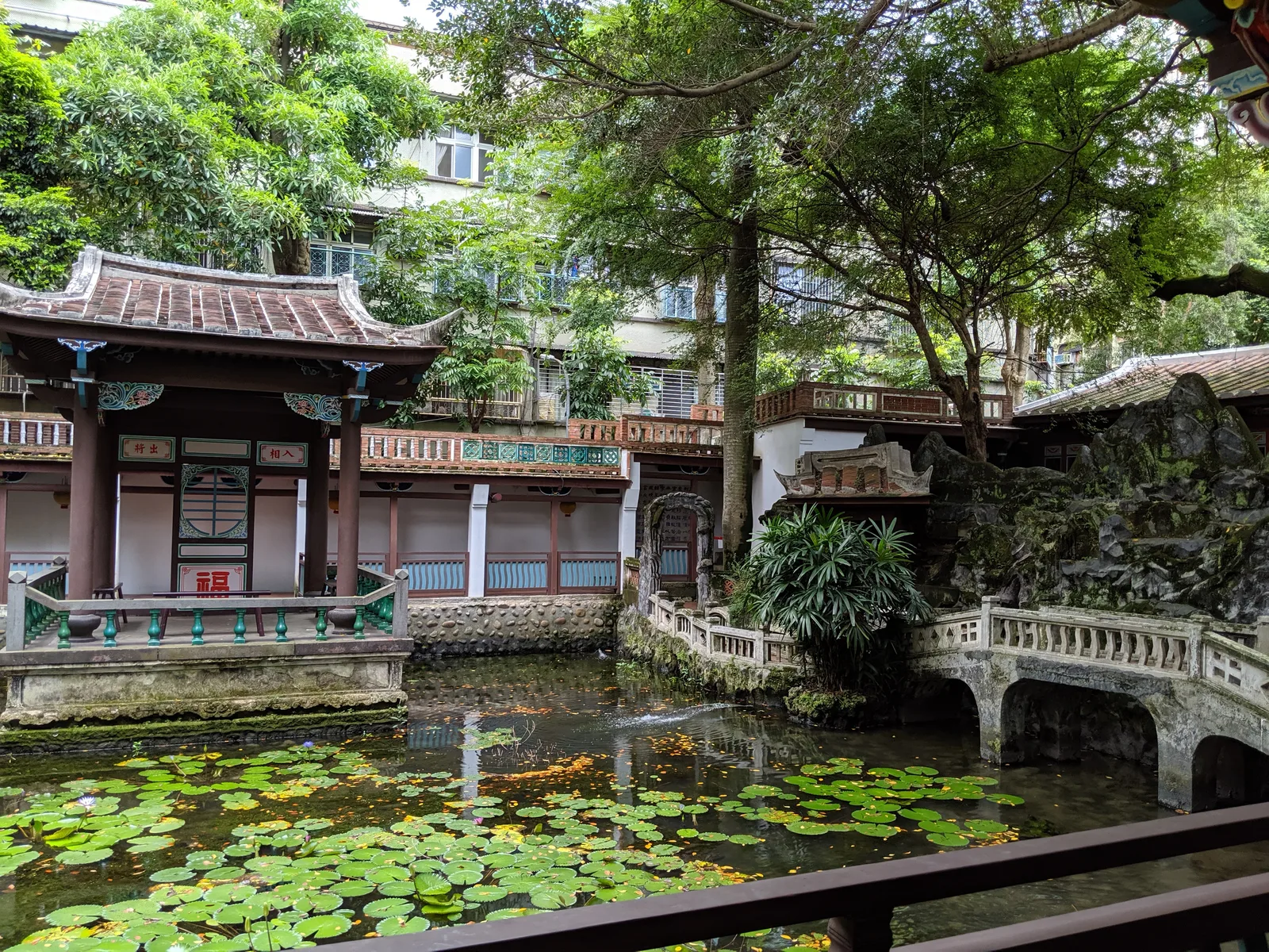 Interior at The Lin Family Mansion and Garden Taipei — travel photo