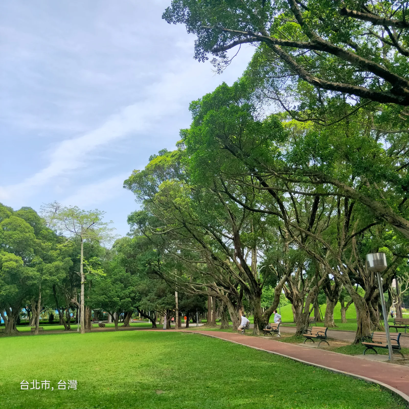 Main view at Youth Park Taipei — travel photo